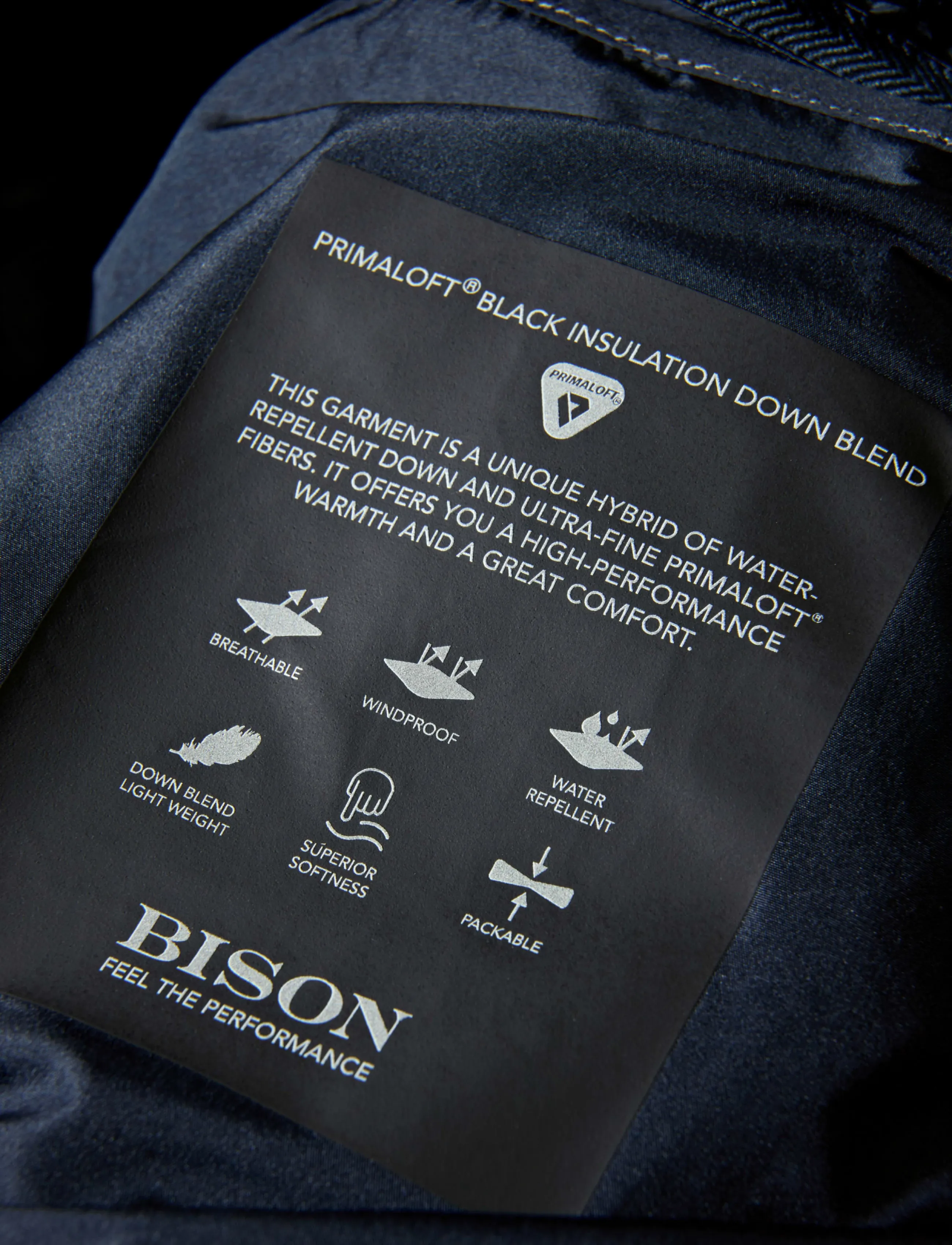 Bison - Quilted light weight vest - västar - navy - 2