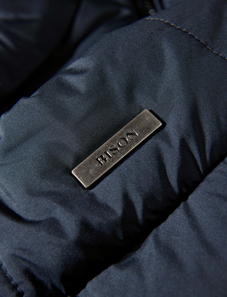 Bison - Quilted light weight vest - västar - navy - 3
