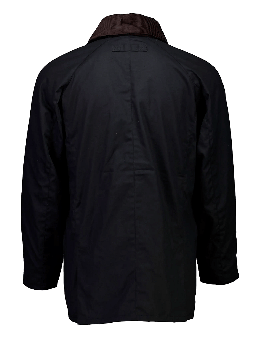 Bison - Waxed jacket - sügisjoped - black - 2