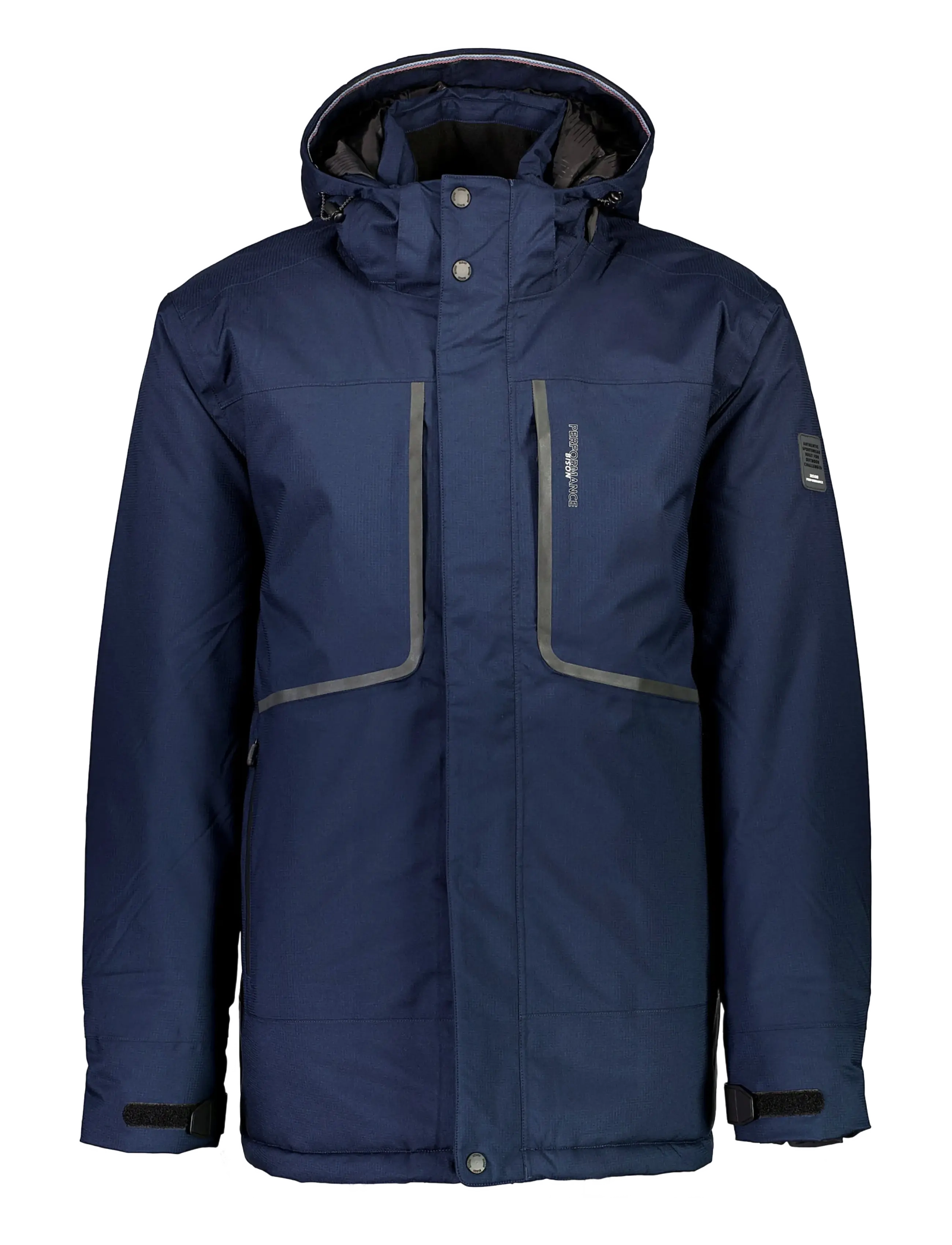 Bison - Full seam taped?. TPU?. W/P:5000mm / Breathable: 1000g/m2 - regenmäntel - navy - 1