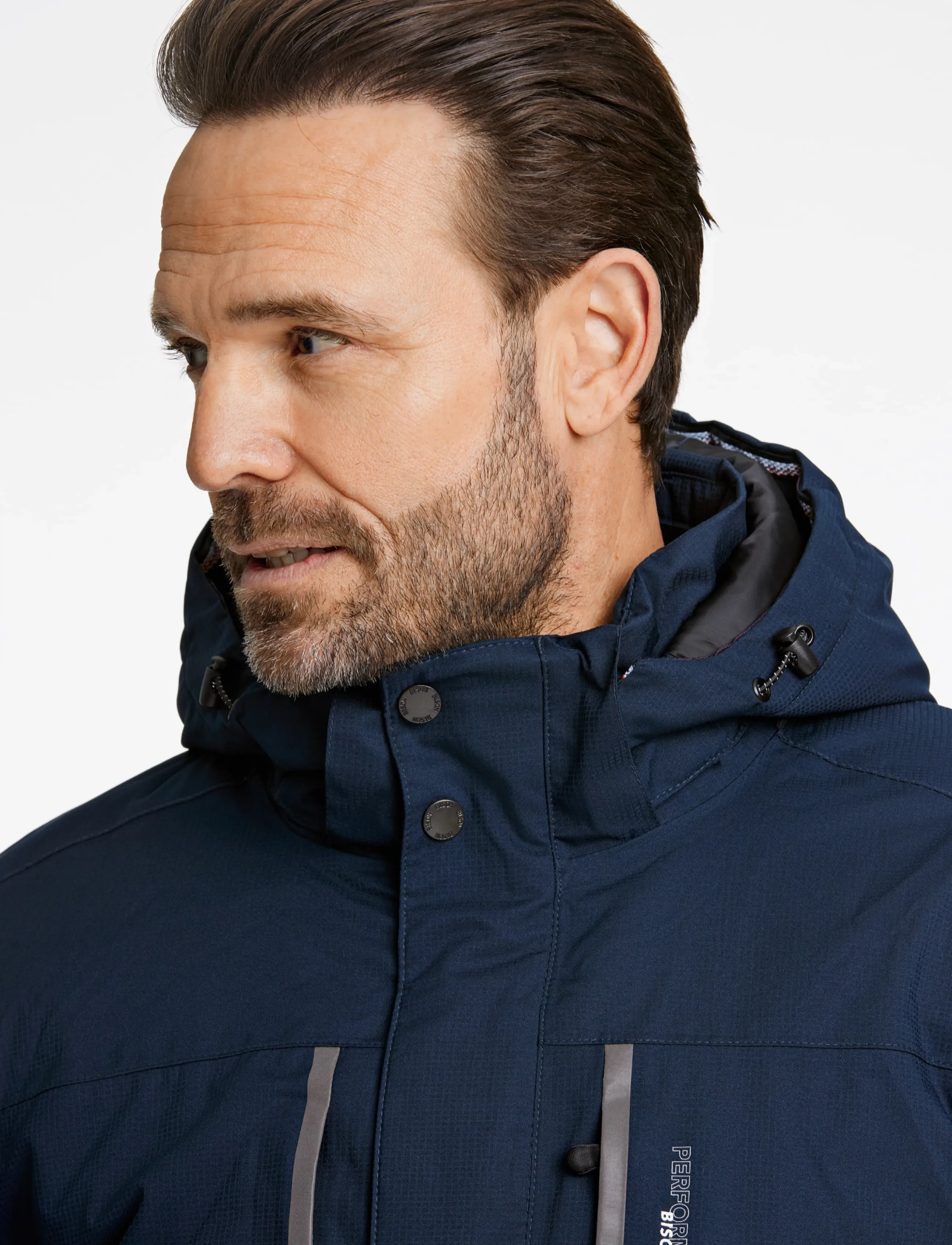 Bison - Full seam taped?. TPU?. W/P:5000mm / Breathable: 1000g/m2 - regenmäntel - navy - 5