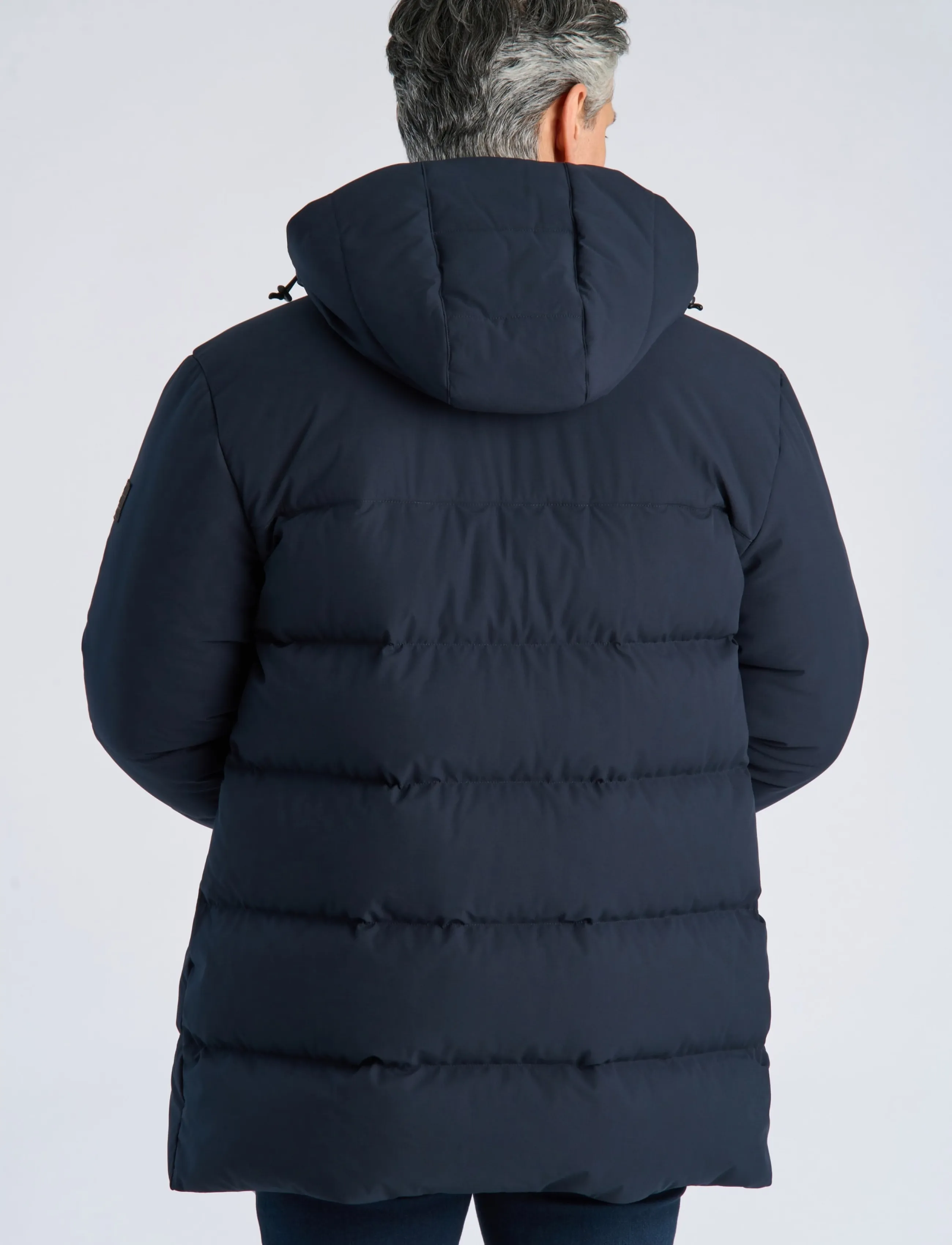 Bison - Quilted down jacket - dk navy - 4
