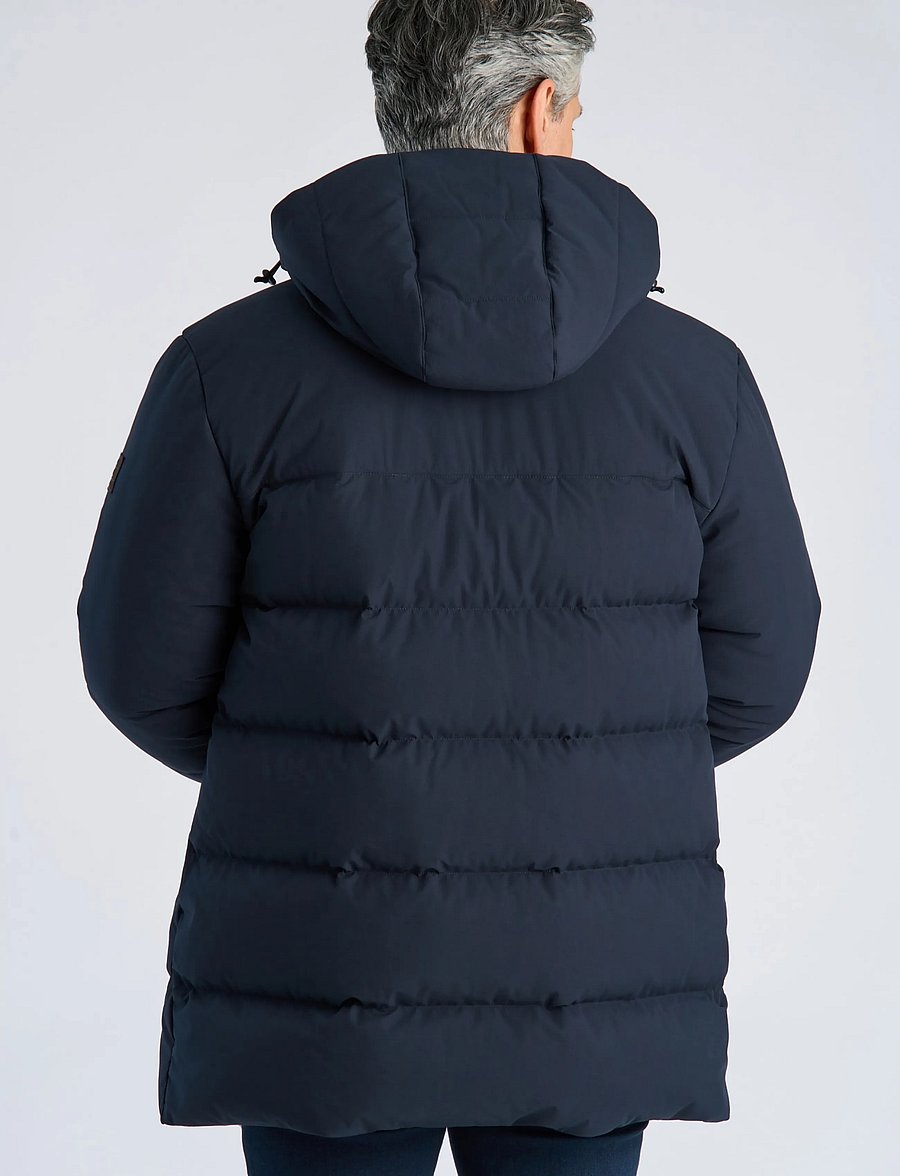 Bison - Quilted down jacket - dk navy - 4