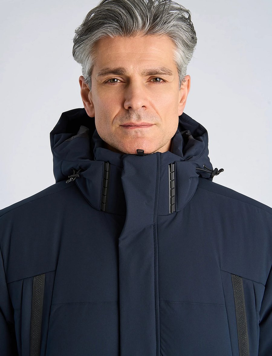 Bison - Quilted down jacket - dk navy - 5