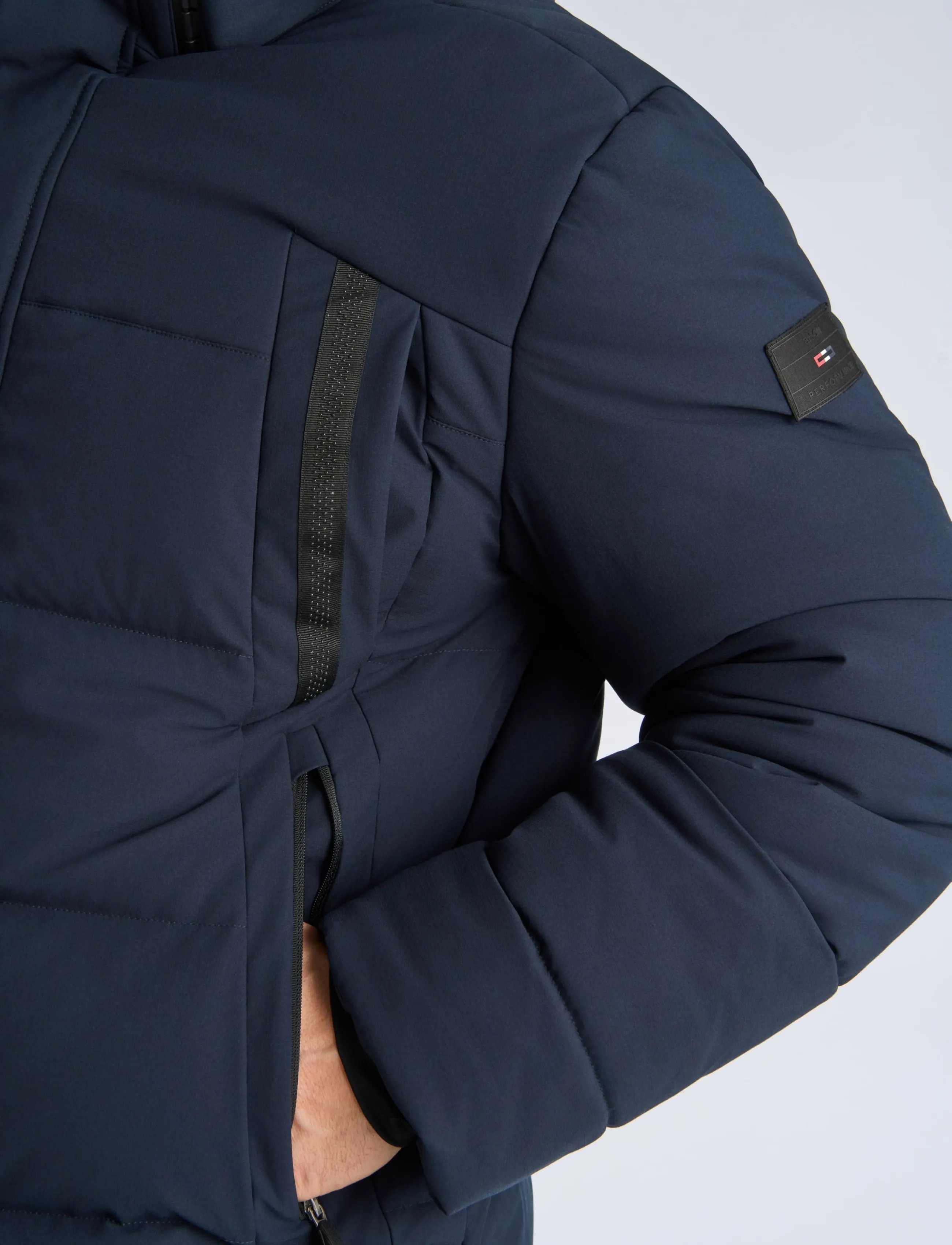 Bison Quilted Down Jacket dunjackor herr – bild 7