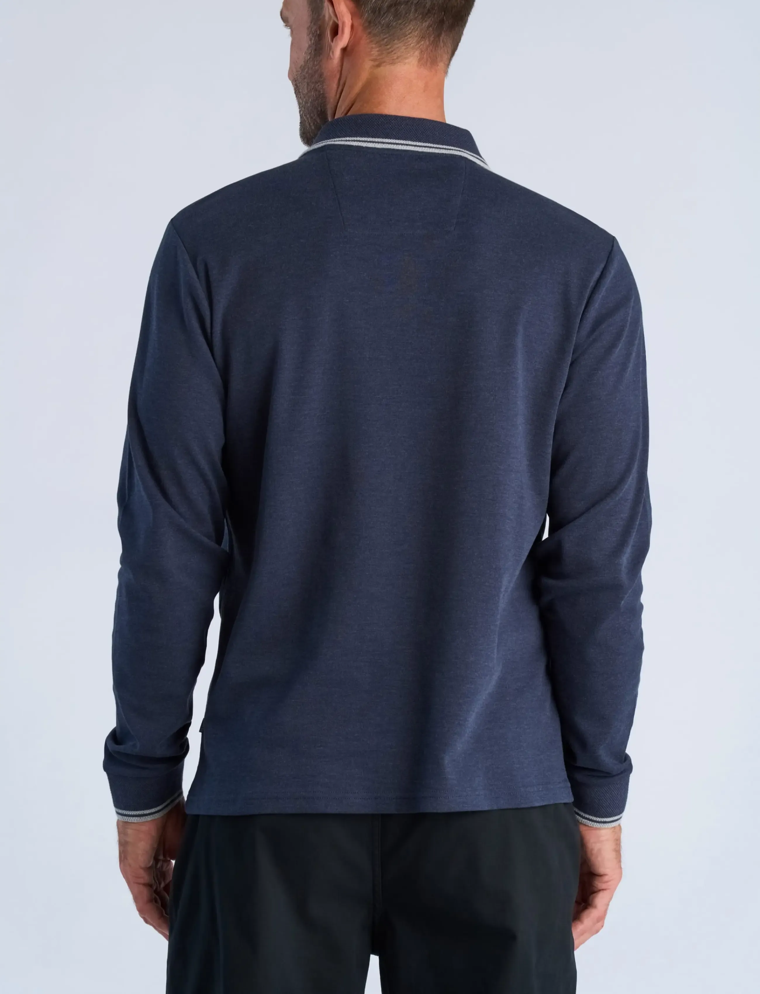 Cashmere Touch Polo L/S 3