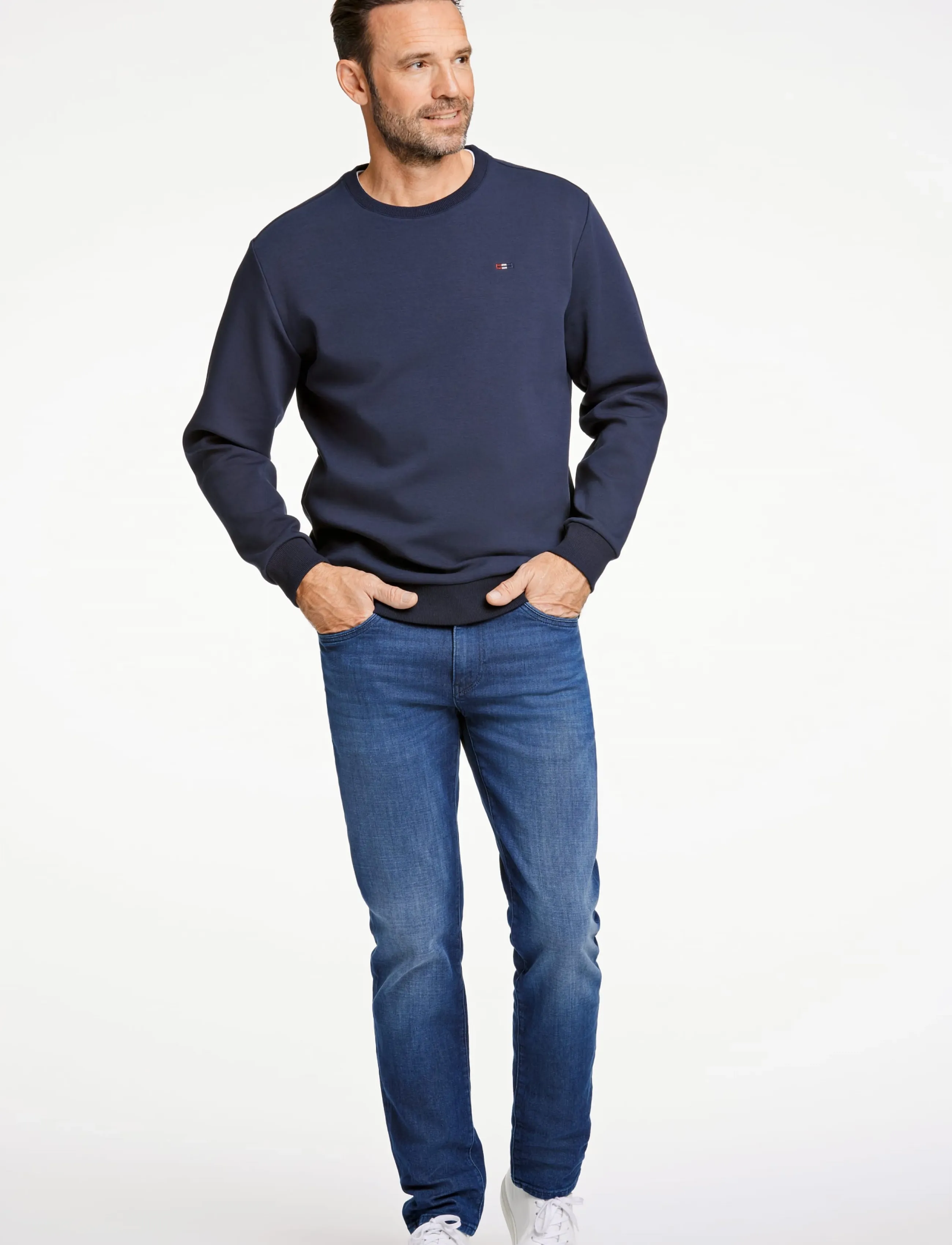Bison Soft Superflex Sweatshirt herr – bild 2