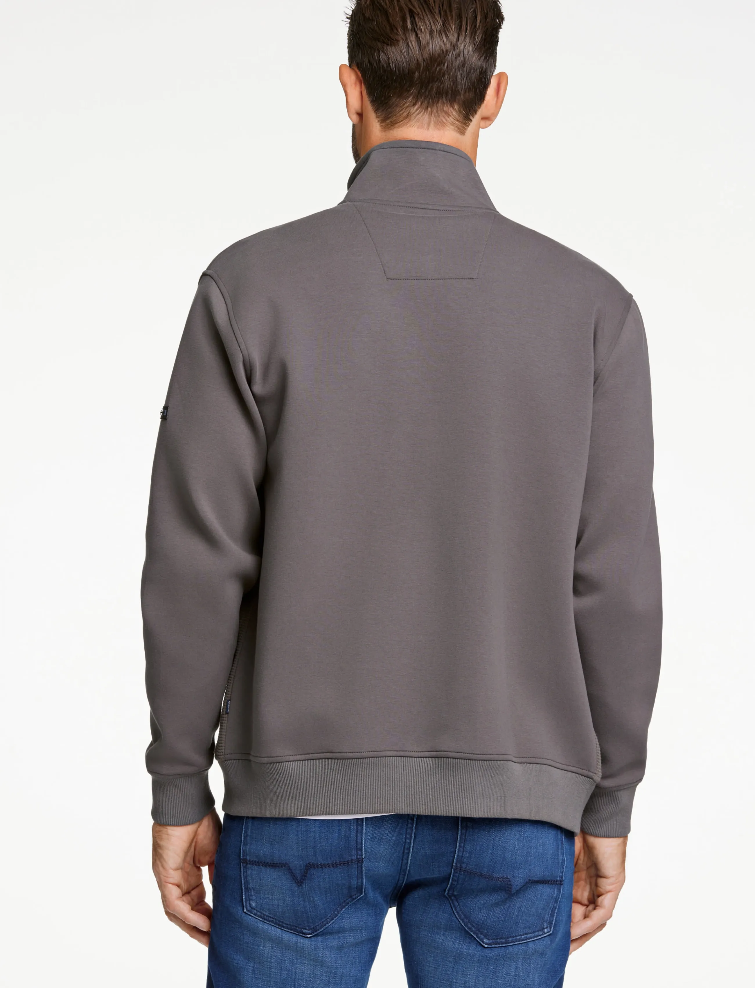 Bison Superflex Structure Sweat Cardigan herr – bild 3
