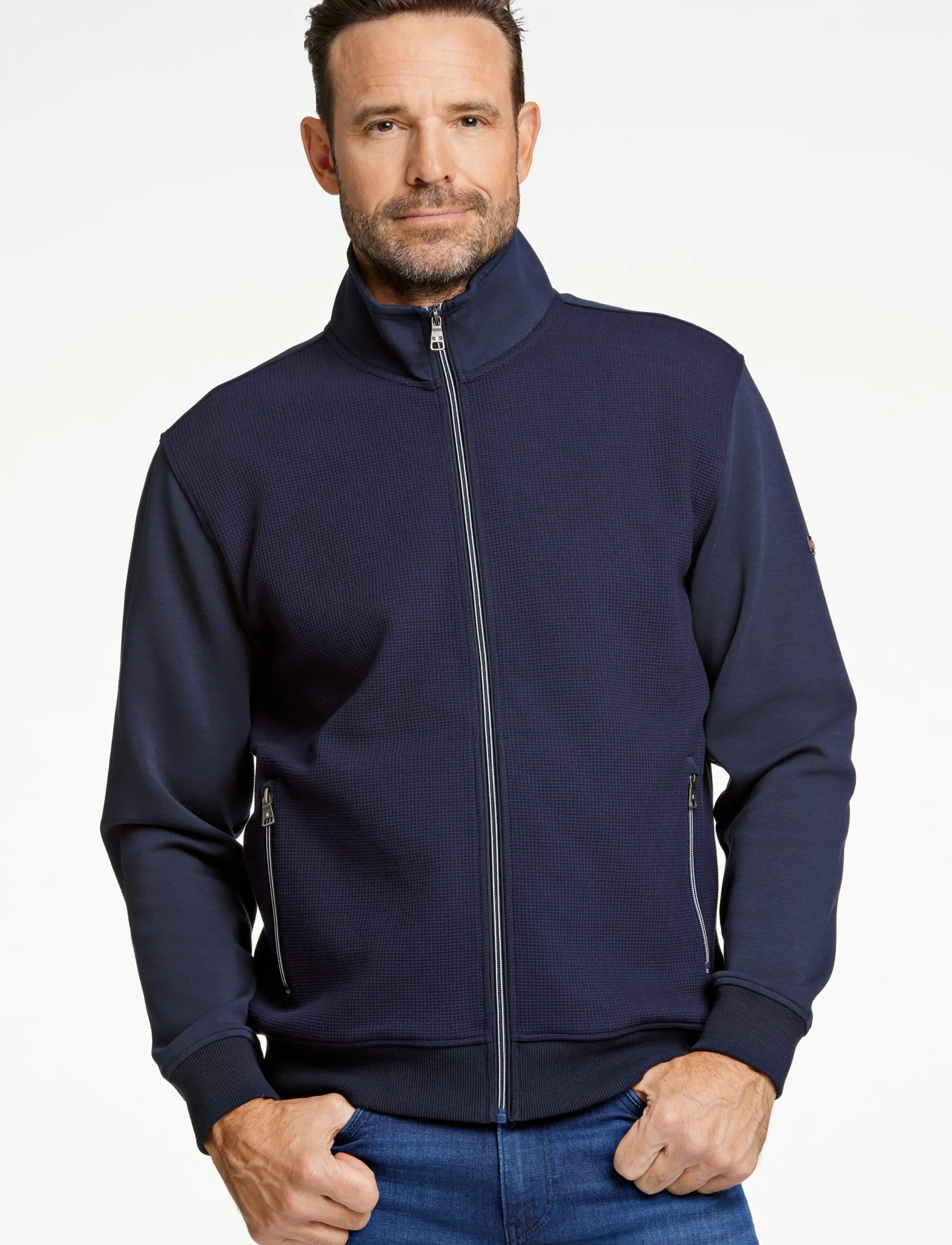 Superflex Structure Sweat Cardigan