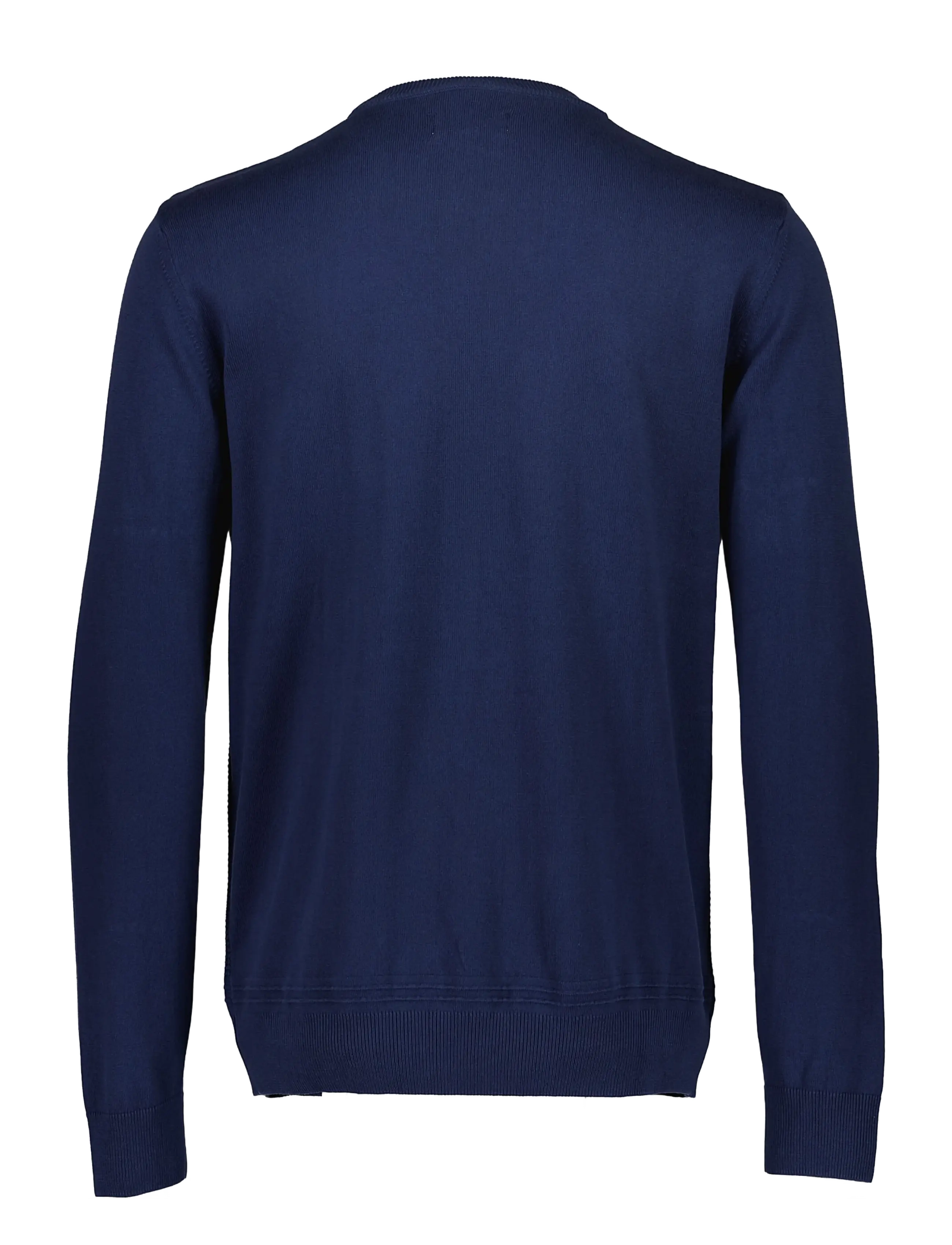 Bison - Structured o-neck knit - rundhals - dk navy - 2