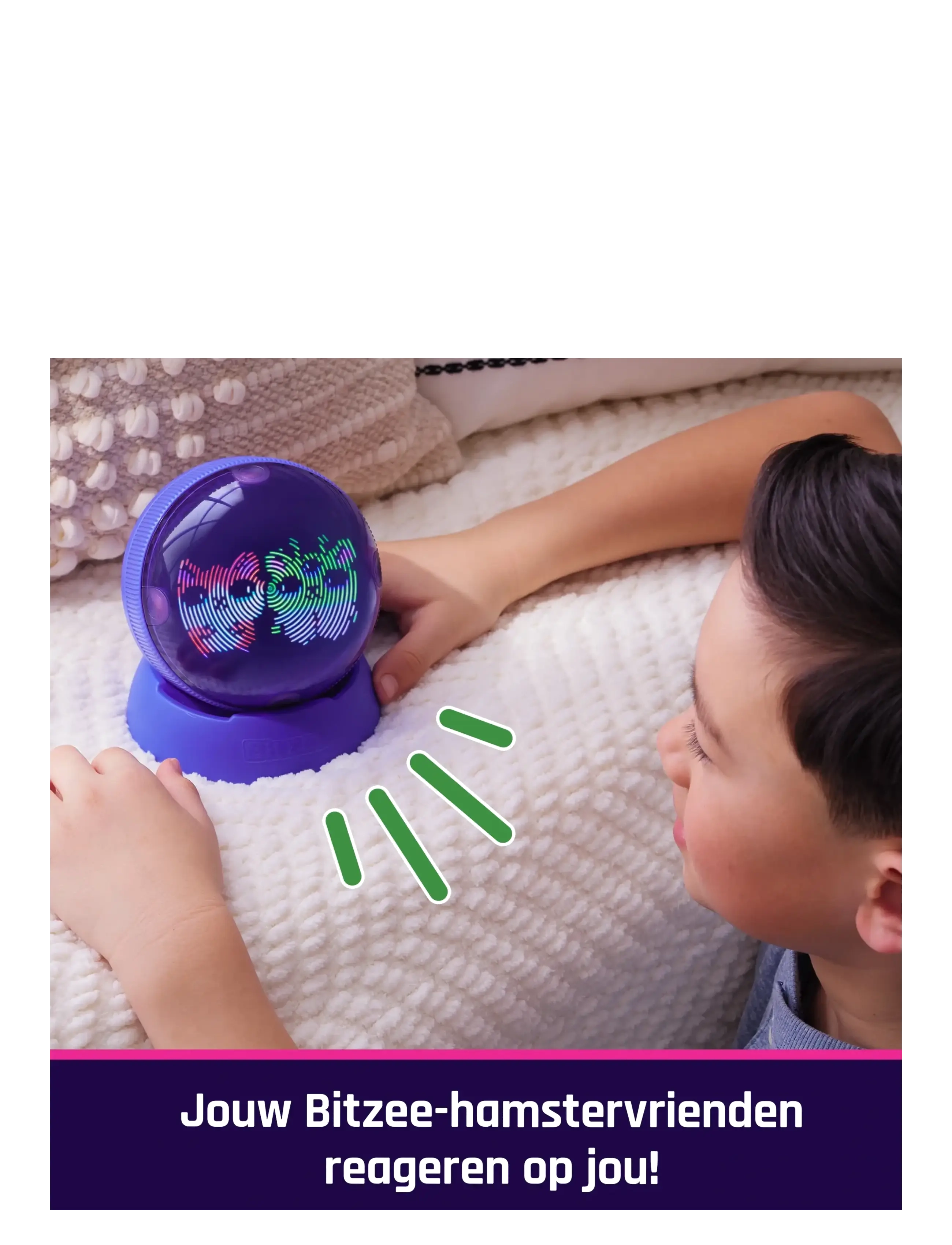 Bitzee - Bitzee Interactive Hamsterball - interaktive dyr - muti - 3