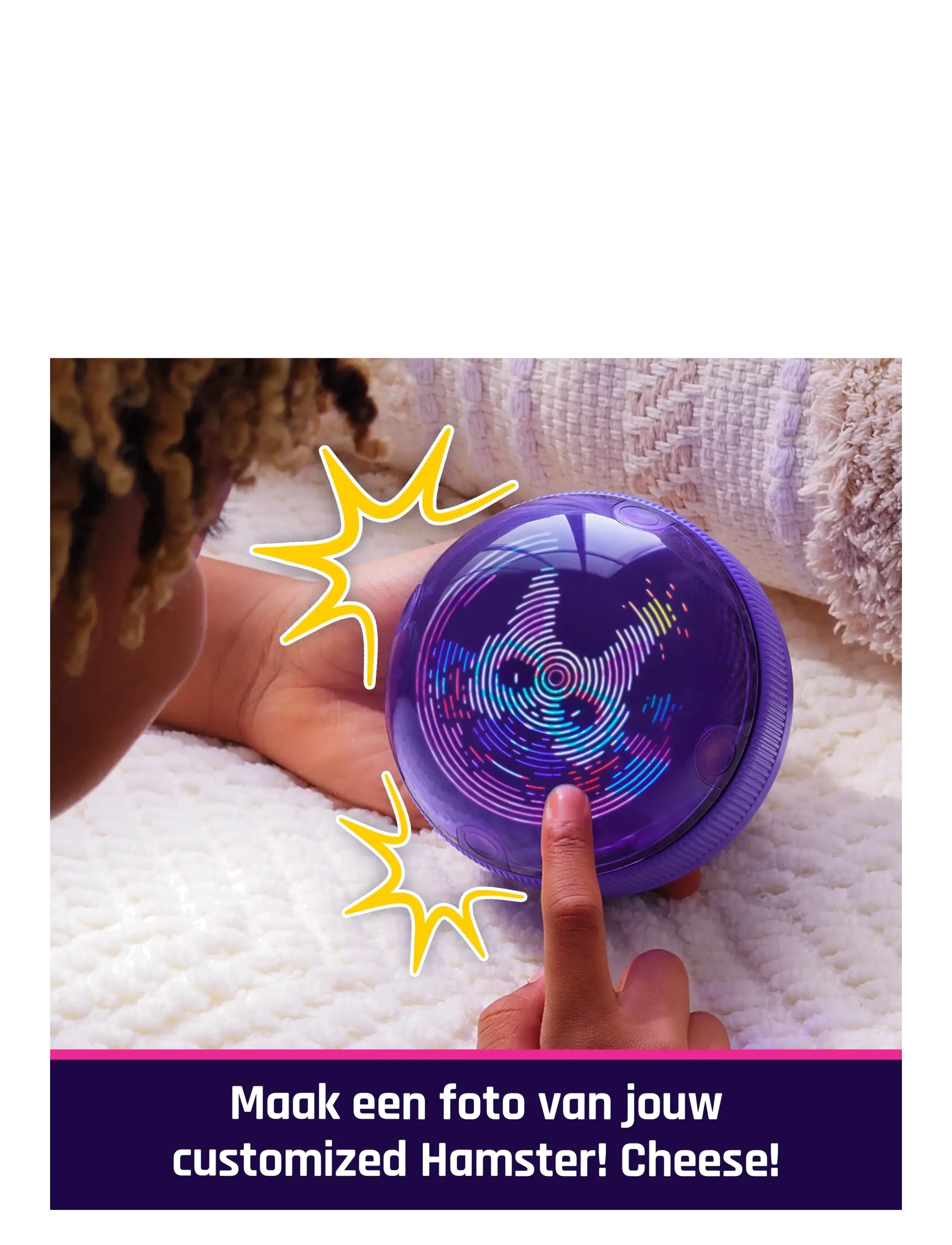 Bitzee - Bitzee Interactive Hamsterball - interaktive dyr - muti - 4