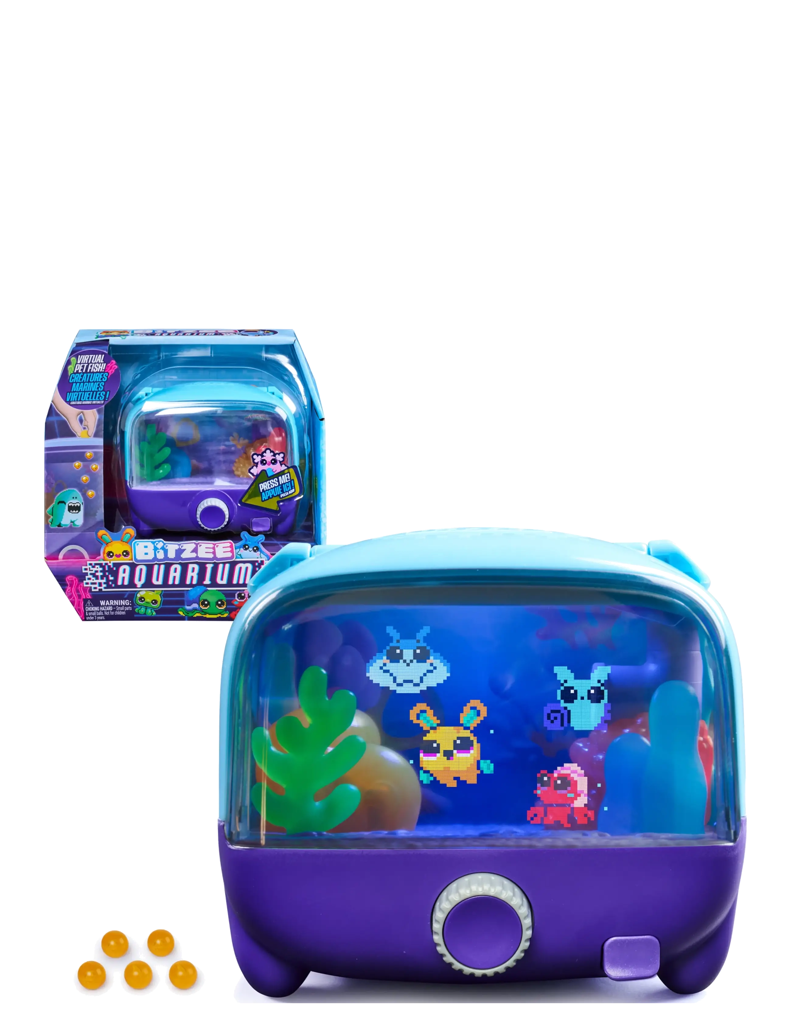 Bitzee Bitzee Interactive Aquarium - Leksaker - MULTI / blue