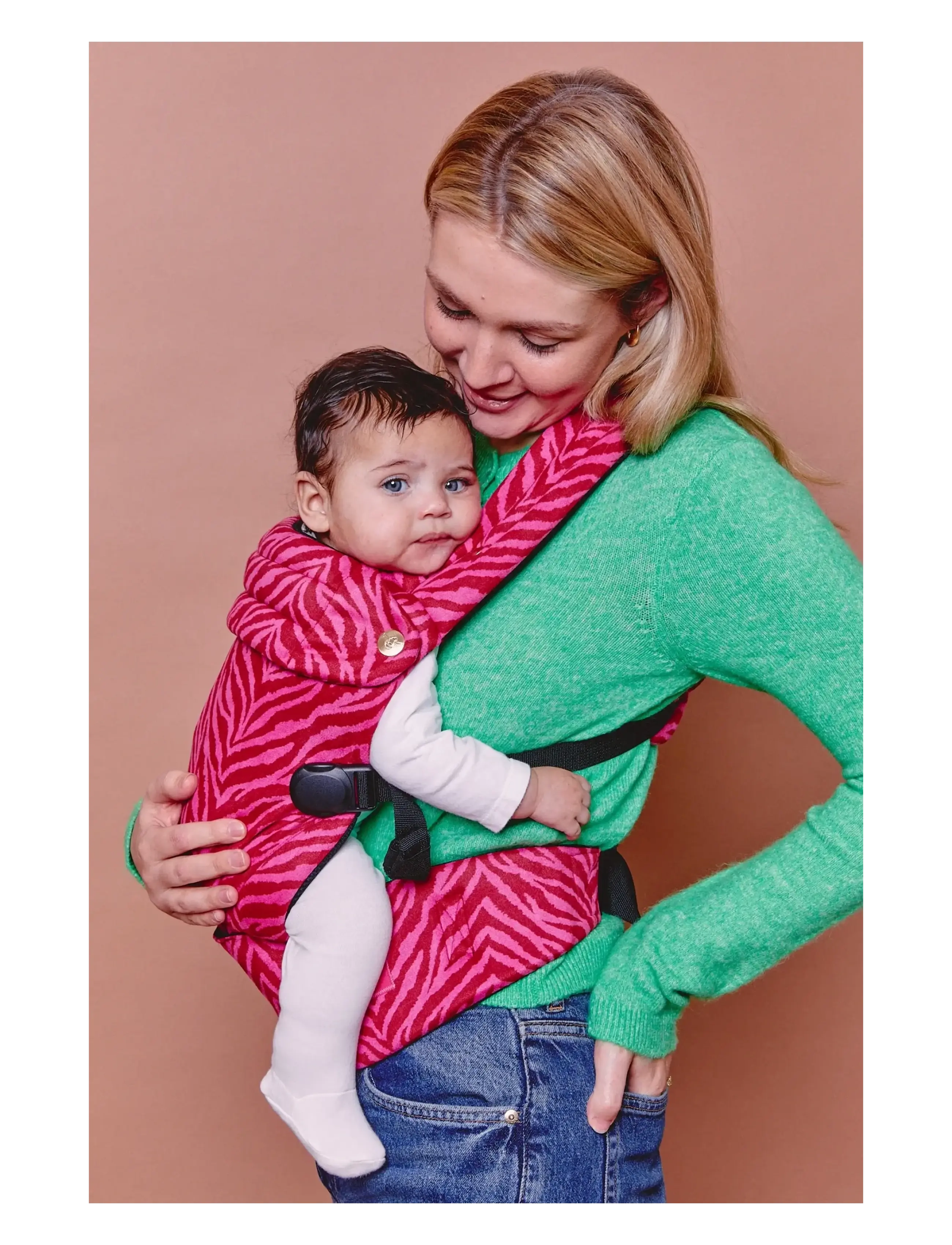 Bizzi Growin - Nomad Air Baby Carrier - bæreseler - flaming zebrano - 2