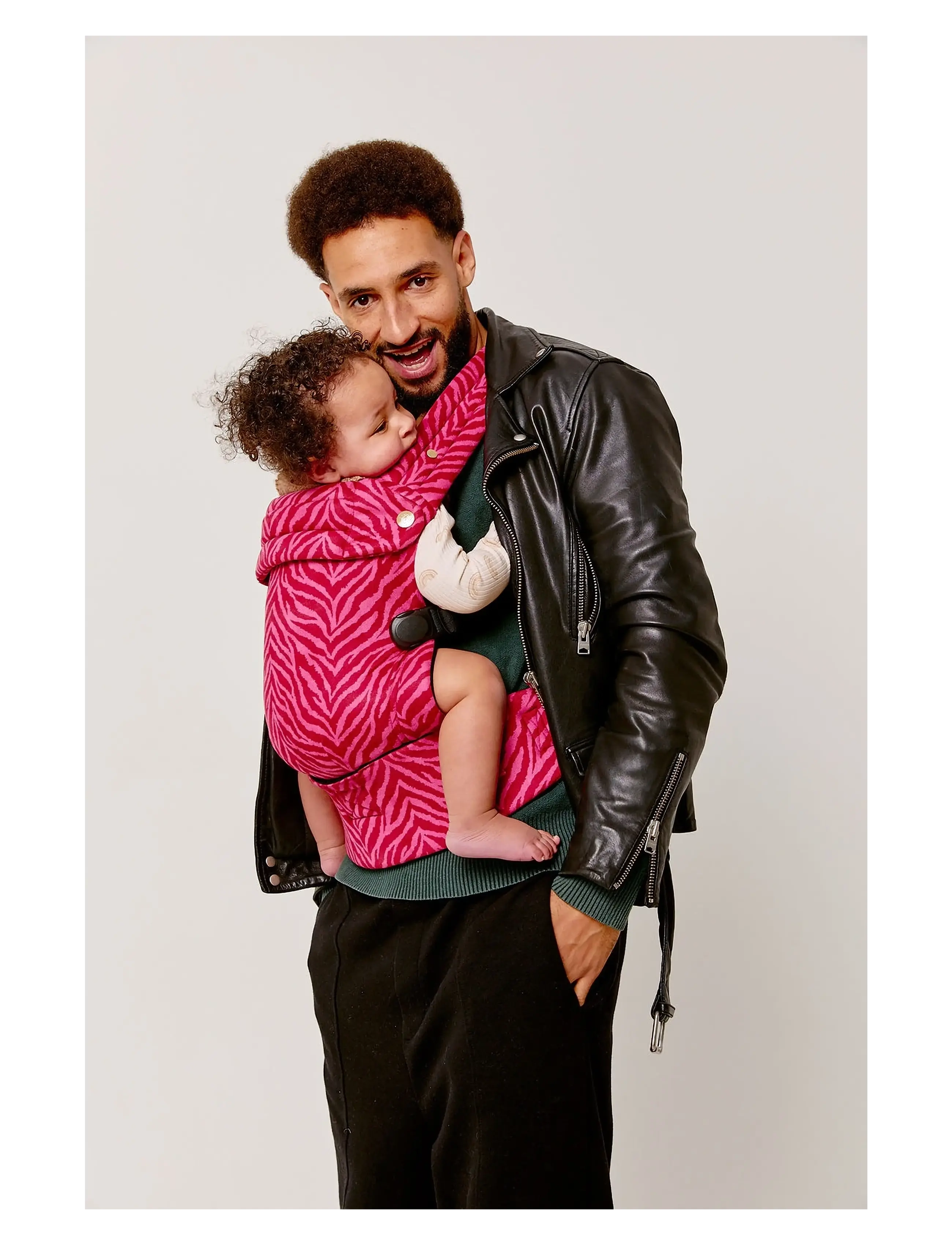 Bizzi Growin - Nomad Air Baby Carrier - bæreseler - flaming zebrano - 3