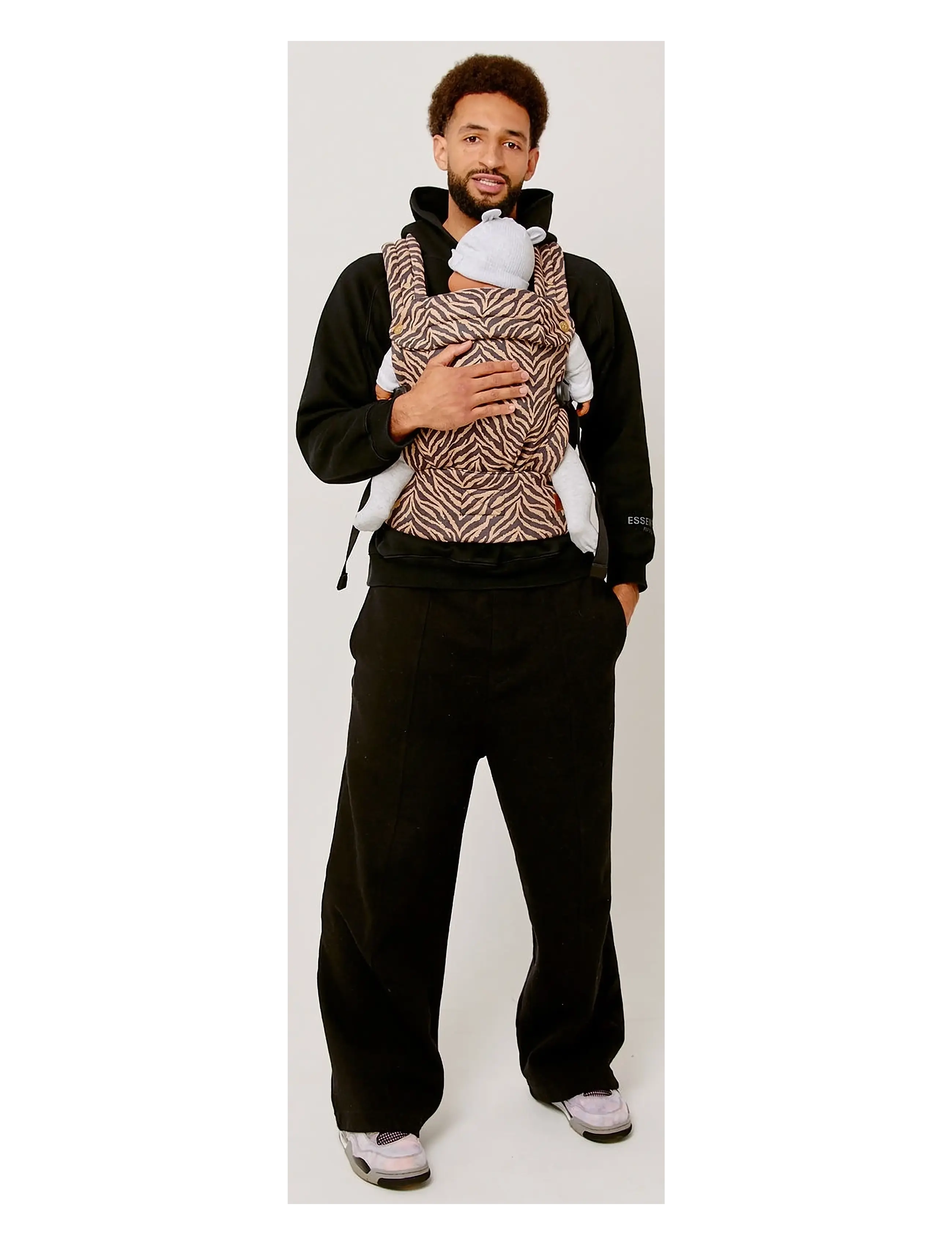 Bizzi Growin - Nomad Air Baby Carrier - bæreseler - zebrano - 2