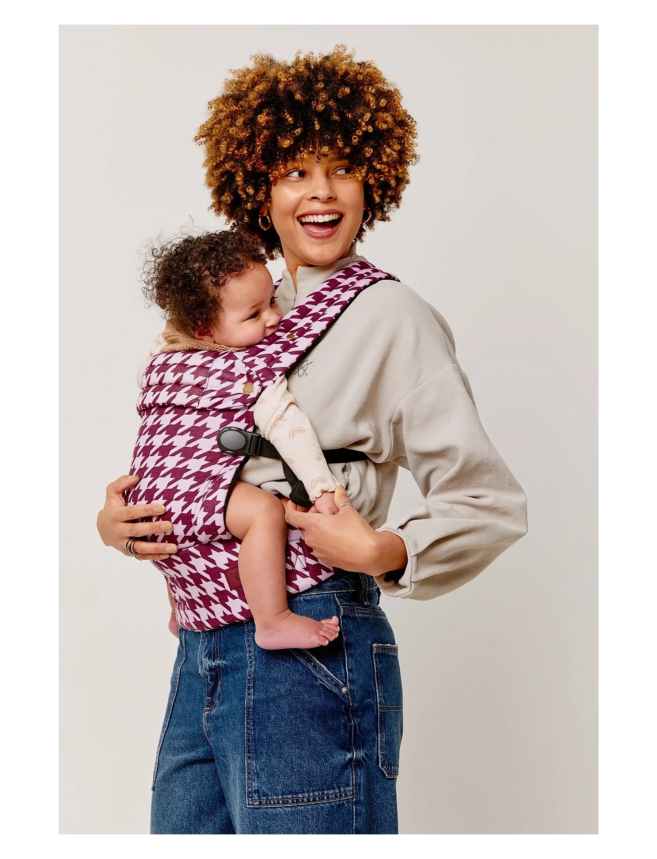 Bizzi Growin Nomad Air Baby Carrier, One Size, Pink, Baby Og Graviditet > Baby Carriers & Baby Wraps, Børn