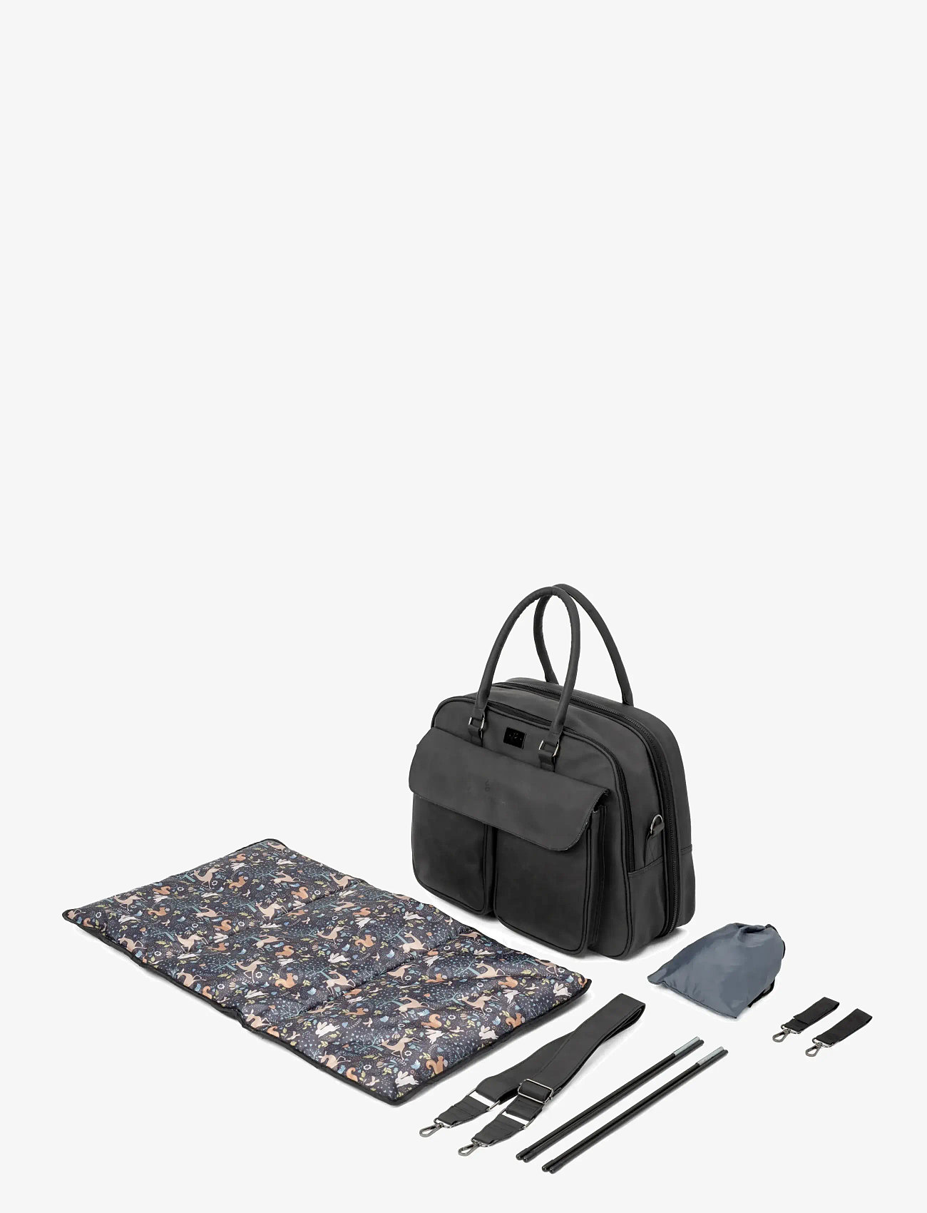 Bizzi Growin - Baby travel crib changing POD - resesängar - black - 5