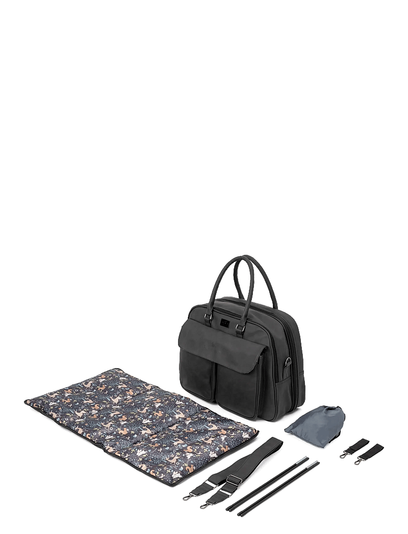 Bizzi Growin - Baby travel crib changing POD - resesängar - black - 5