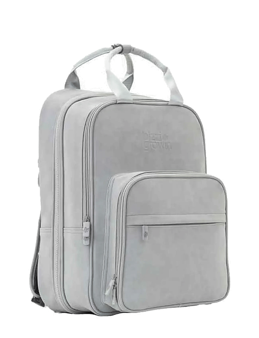 Bizzi Growin - Baby travel crib Changing RucPOD - pusletasker - whisper grey - 1