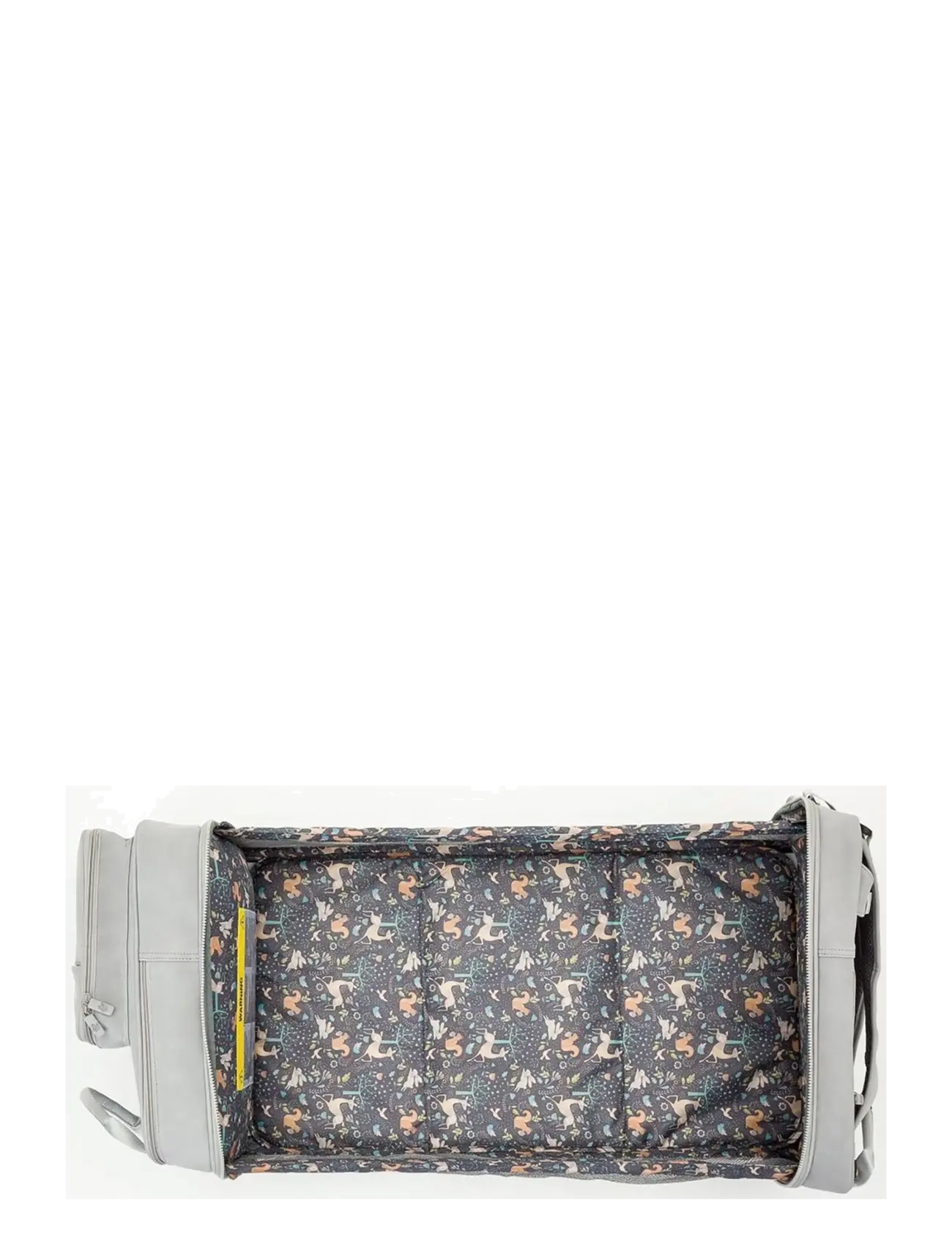 Bizzi Growin - Baby travel crib Changing RucPOD - pusletasker - whisper grey - 4