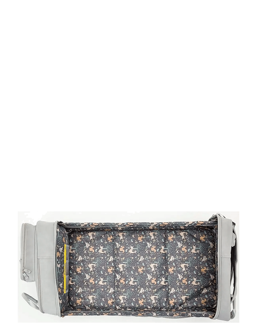 Bizzi Growin - Baby travel crib Changing RucPOD - pusletasker - whisper grey - 4