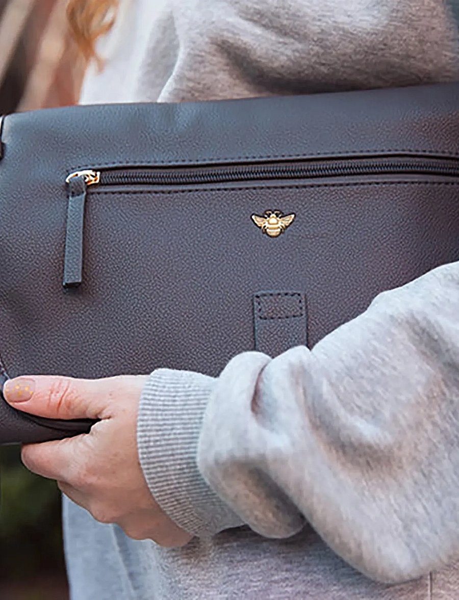 Bizzi Growin - Lilli Nappy Clutch - wickeltaschen - smoke grey - 3