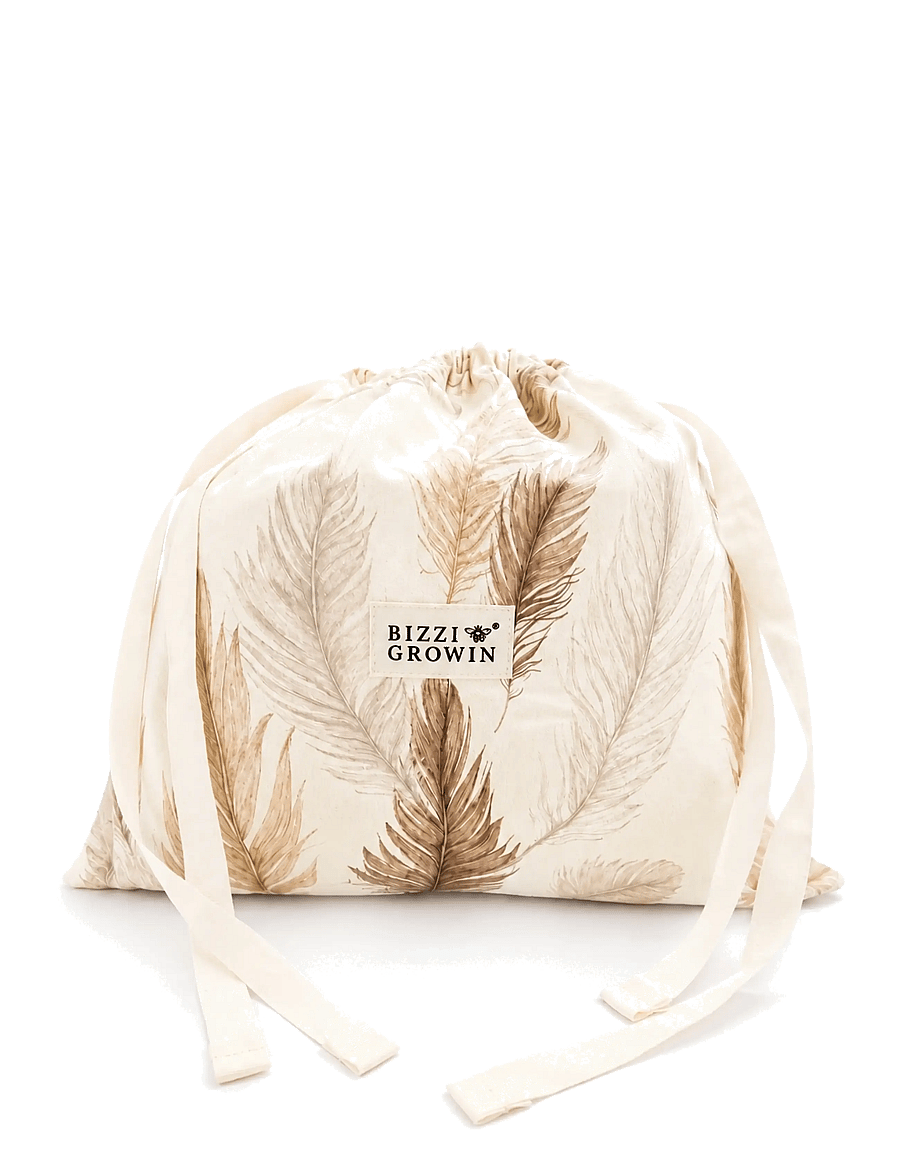 Bizzi Growin - Bizzi Growin Organic Nomad Carrier - Feather Haze - babytragen - feather haze - 2