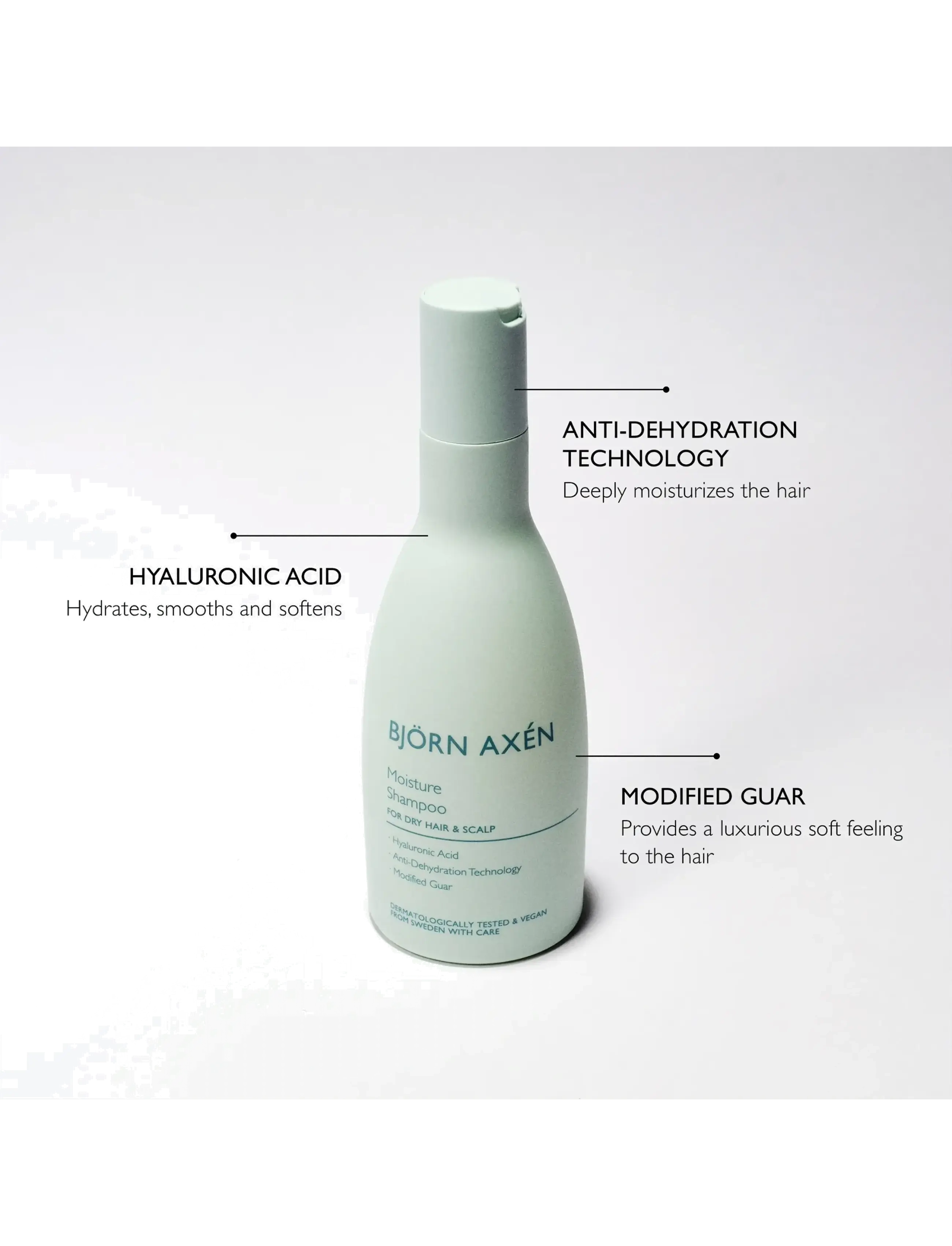 Björn Axén - Moisture Shampoo - shampoo - no colour - 1