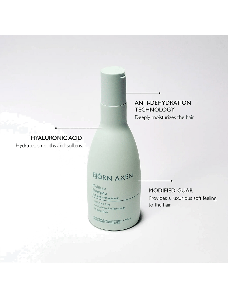 Björn Axén - Moisture Shampoo - hårpleje - no colour - 1