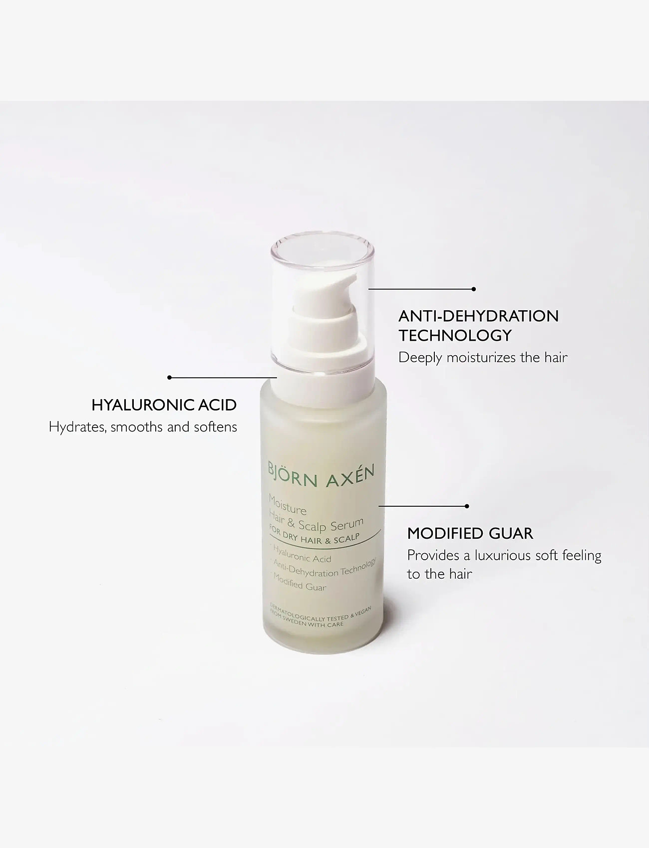 Björn Axén - Moisture Hair & Scalp Serum - hår - no colour - 1