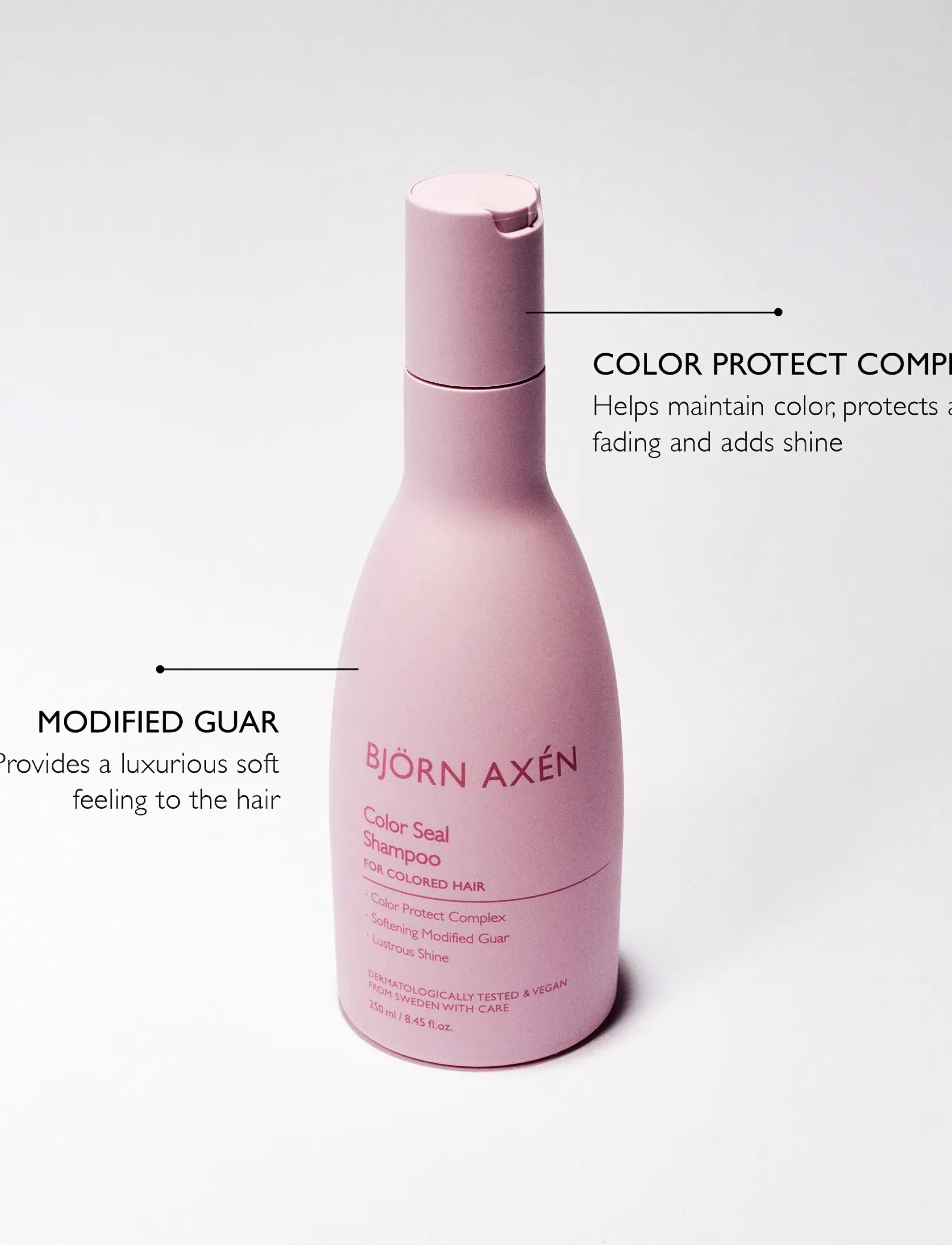 Björn Axén Color Seal Shampoo, 250 ml, Nude, Pleje > Shampoo, Dame