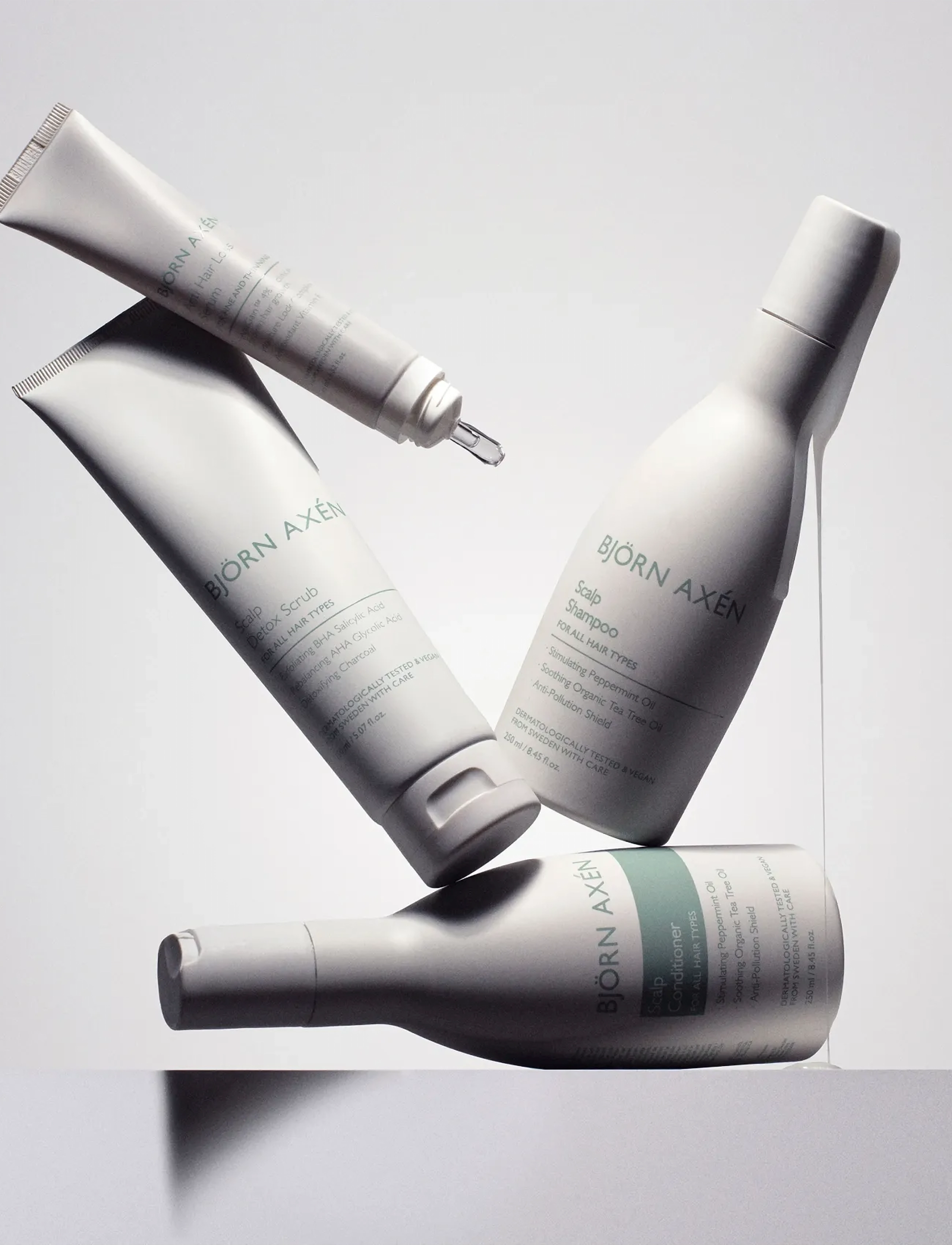 Björn Axén - Anti Hair Loss Serum 45 ml - hår - grey - 4