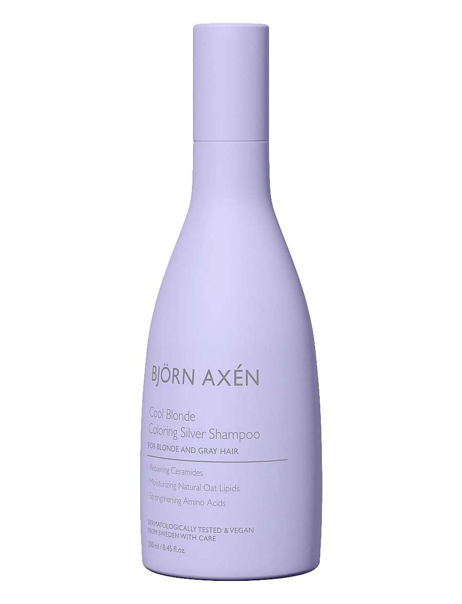 Björn Axén - Cool Blonde Coloring Silver Shampoo - silvershampoo - no colour - 0