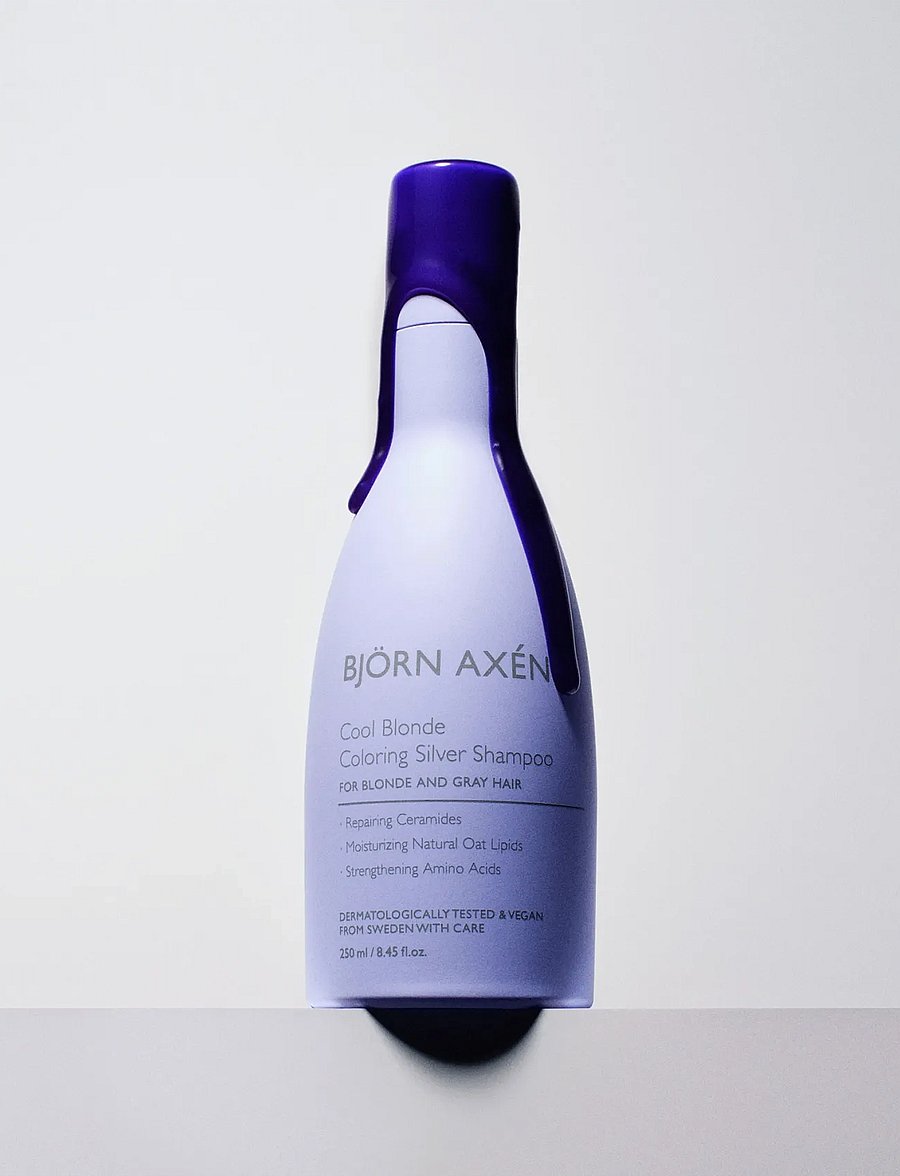 Björn Axén - Cool Blonde Coloring Silver Shampoo - silvershampoo - no colour - 2