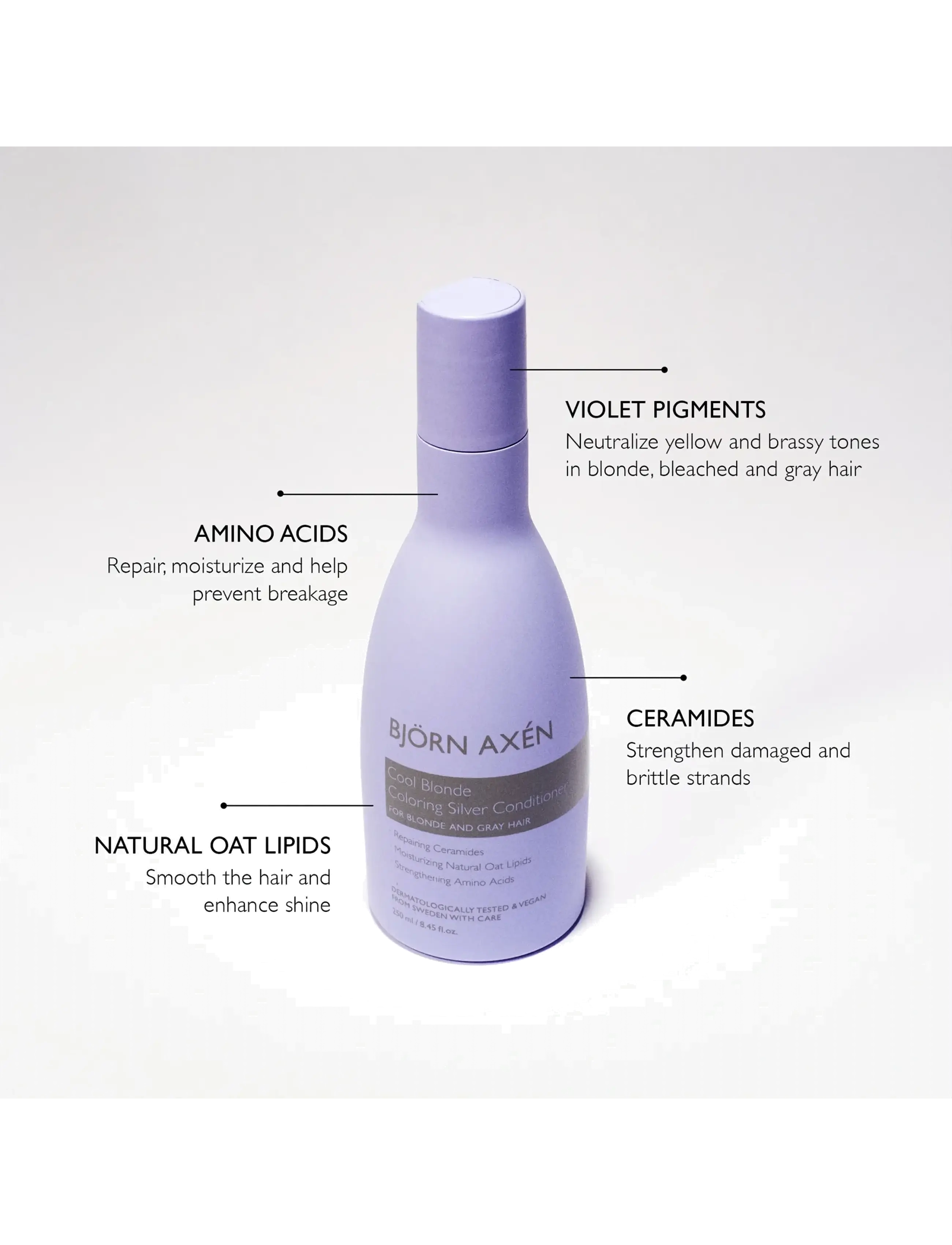 Björn Axén - Cool Blonde Coloring Silver Conditioner - nordiske mærker - no colour - 1