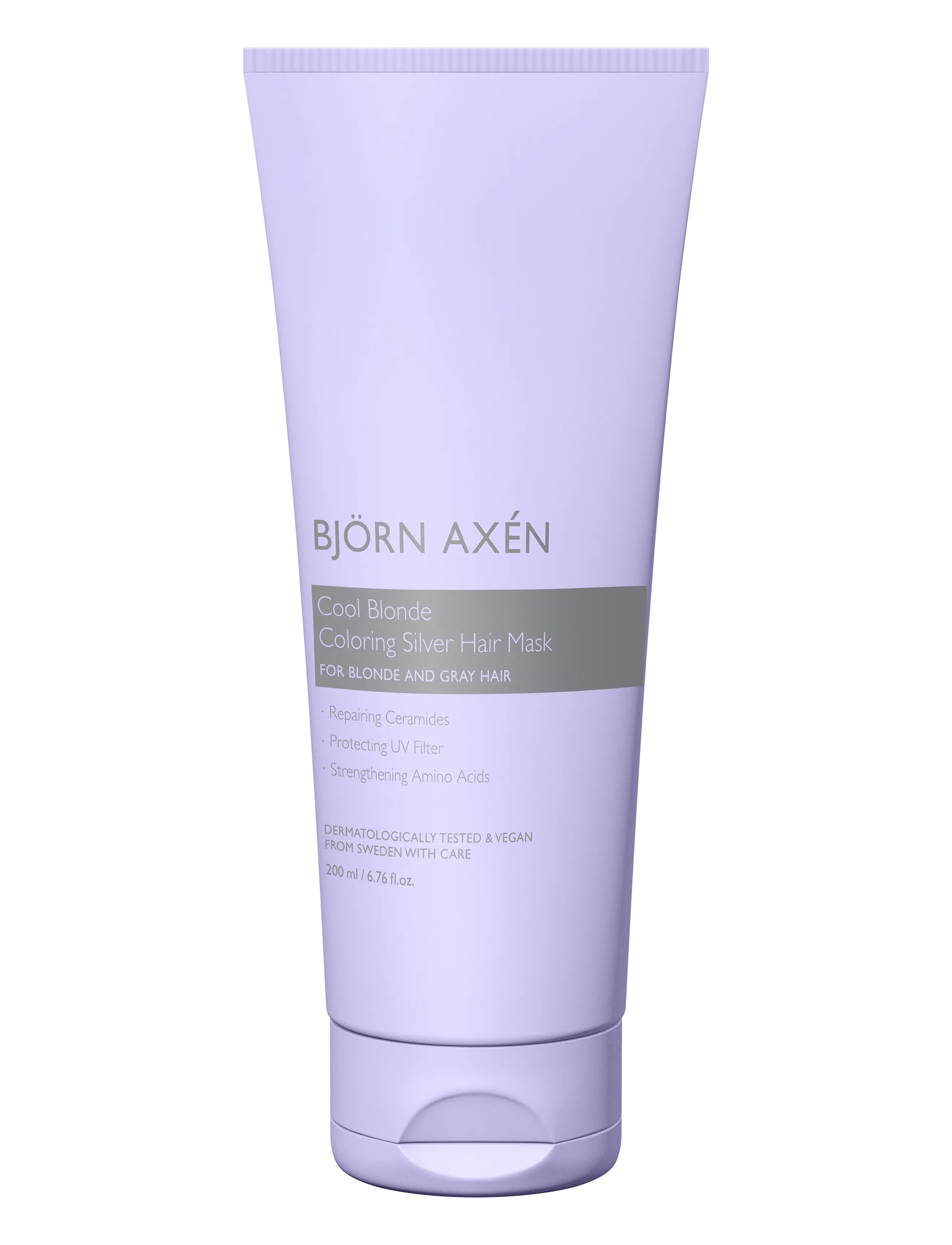 Björn Axén Cool Blonde Coloring Silver Hair Mask - Hårplejeprodukter - NO COLOUR / undefined