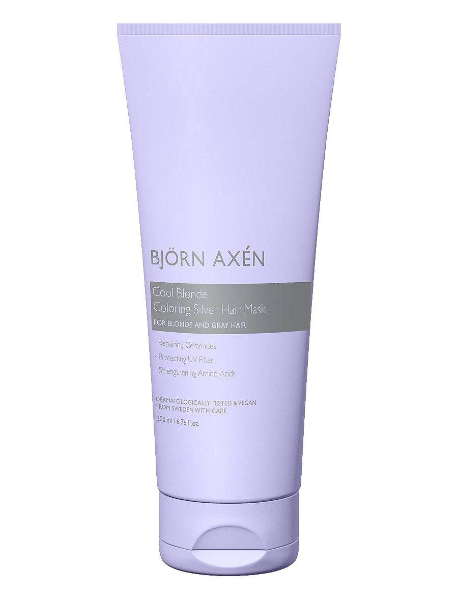 Björn Axén - Cool Blonde Coloring Silver Hair Mask - silver-balsam - no colour - 0