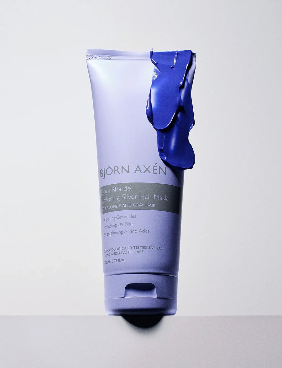 Björn Axén - Cool Blonde Coloring Silver Hair Mask - silver-balsam - no colour - 2
