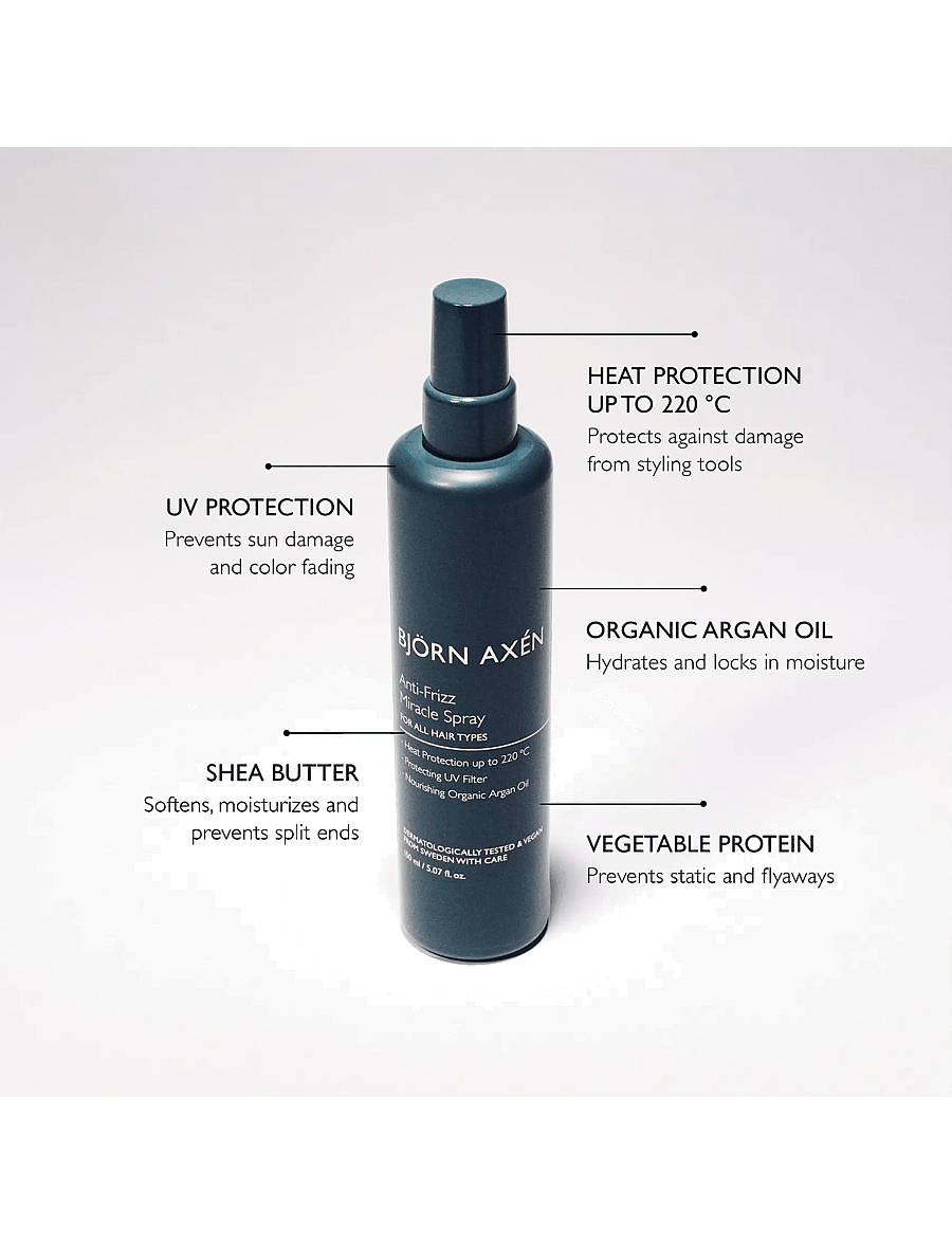 Björn Axén - Anti-Frizz Miracle Spray - hair mists - no colour - 1