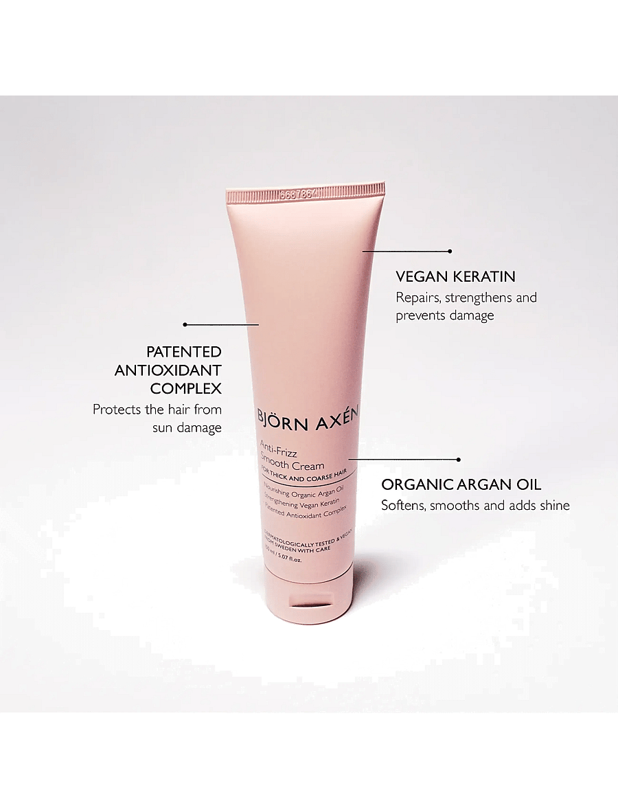 Björn Axén - Anti-Frizz Smooth Cream - stylingkräm - no colour - 1
