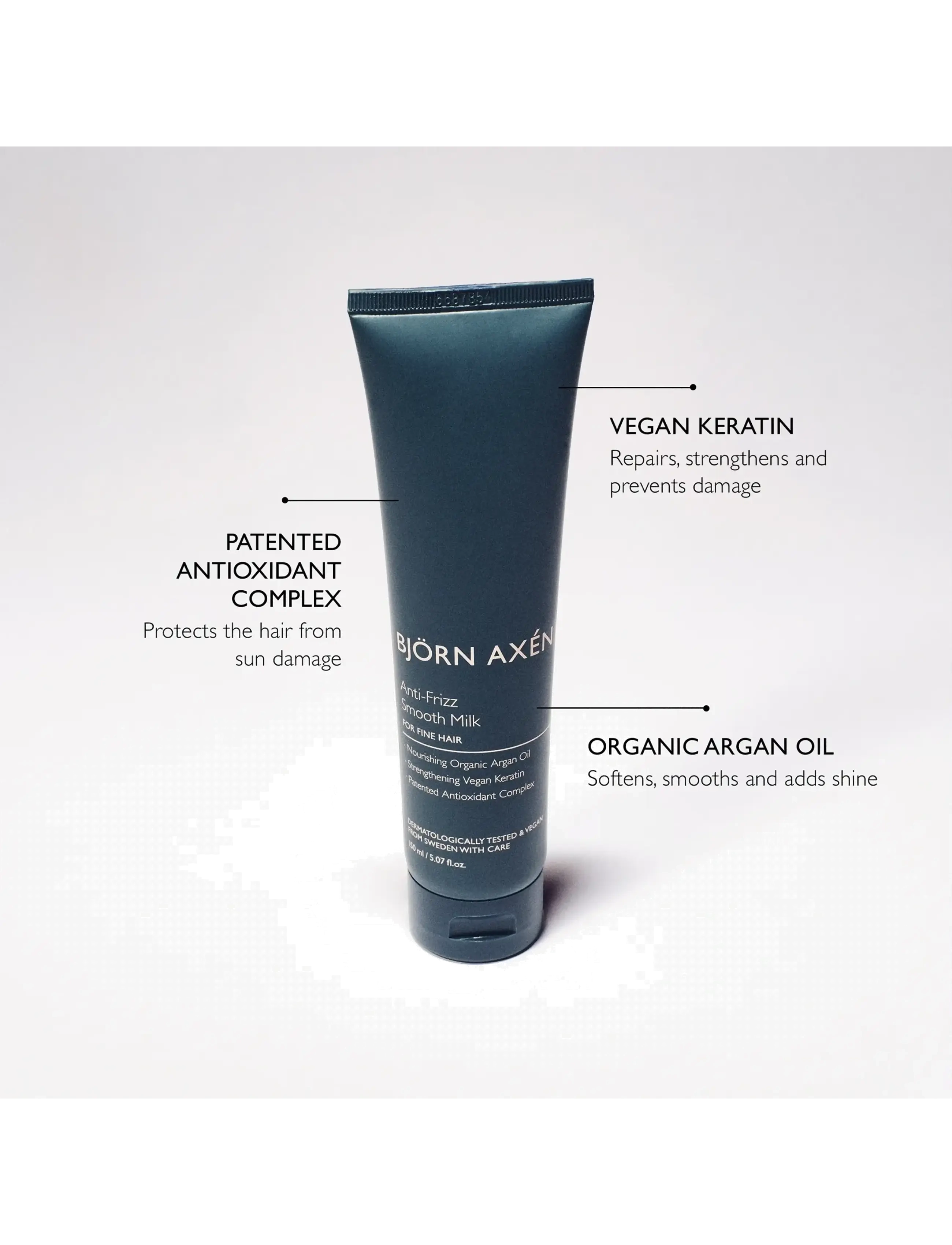 Björn Axén - Anti-Frizz Smooth Milk - stylingcremer - no colour - 1