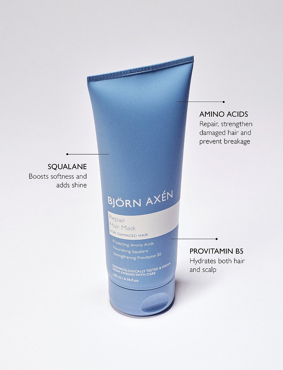 Björn Axén - Repair Hair Mask - hårmasker - no colour - 0