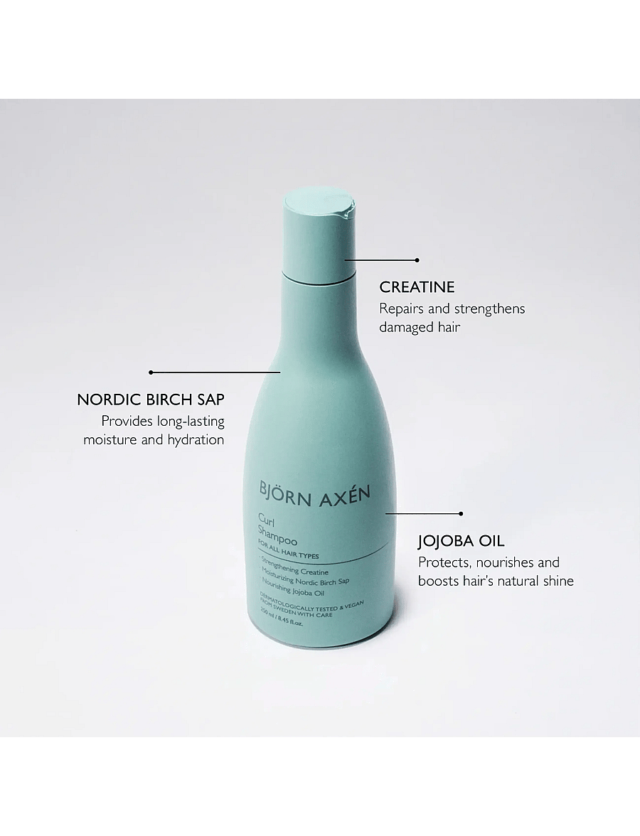 Björn Axén - Curl Shampoo - shampoo - no colour - 0