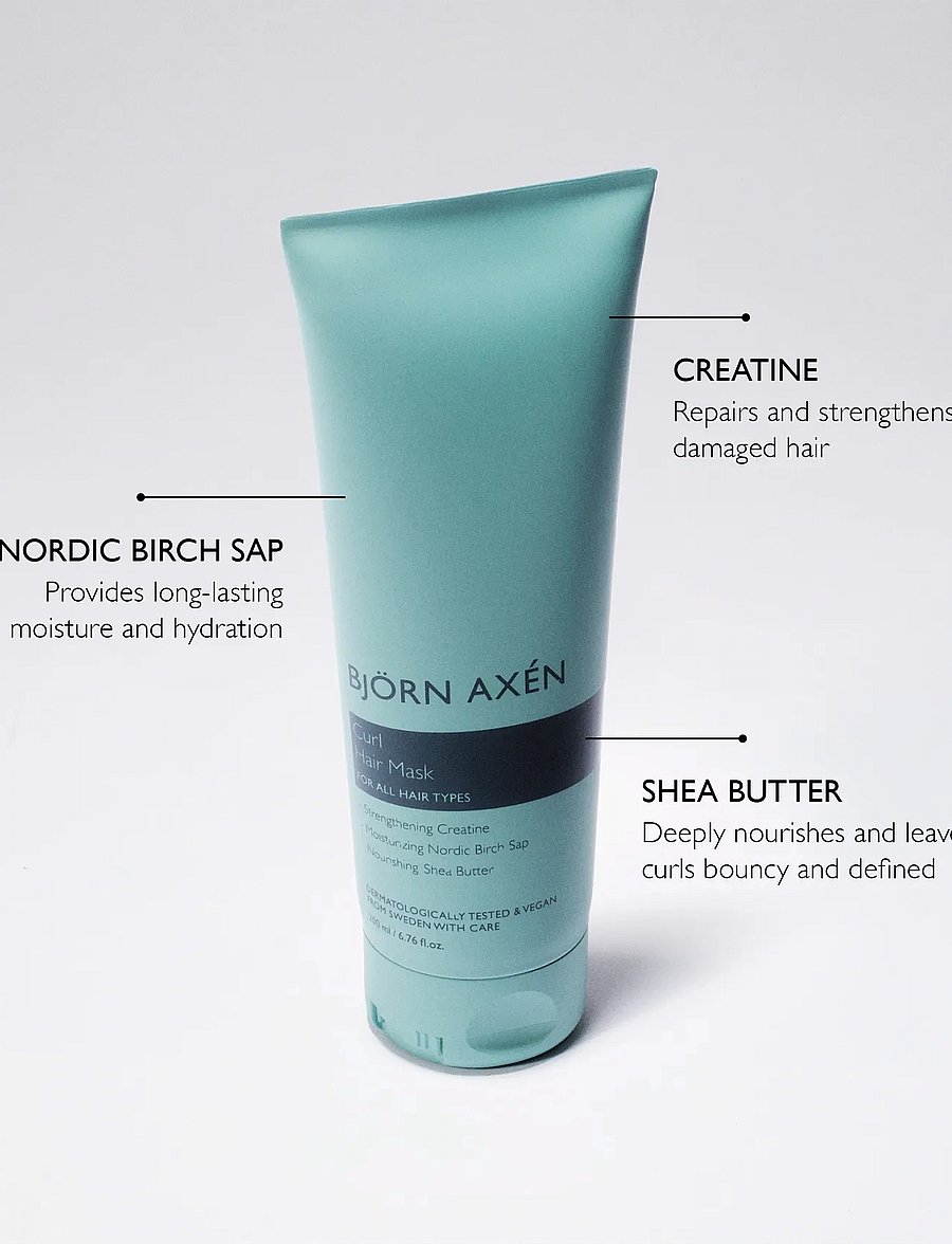 Björn Axén - Curl Hair Mask - hármaskar - no colour - 0
