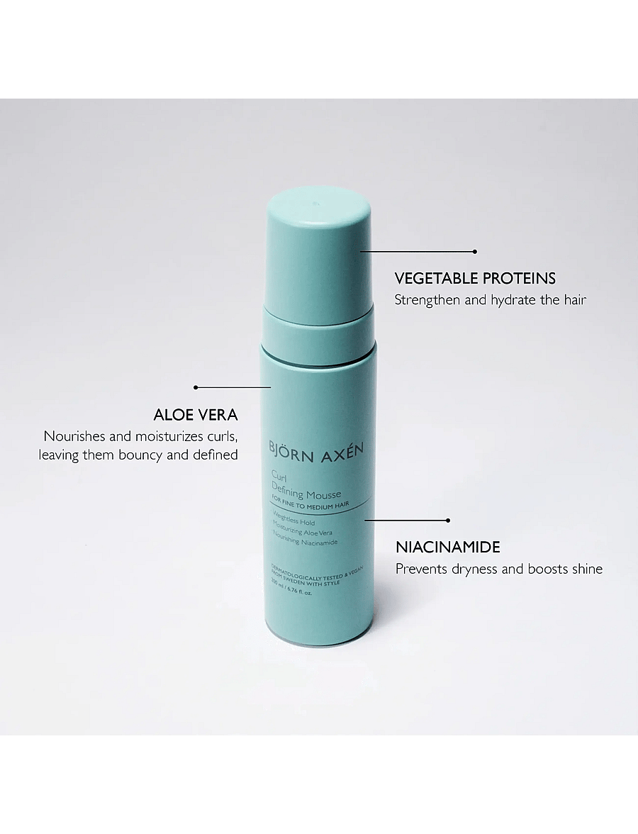 Björn Axén - Curl Defining Mousse - hiustuotteet - no colour - 1