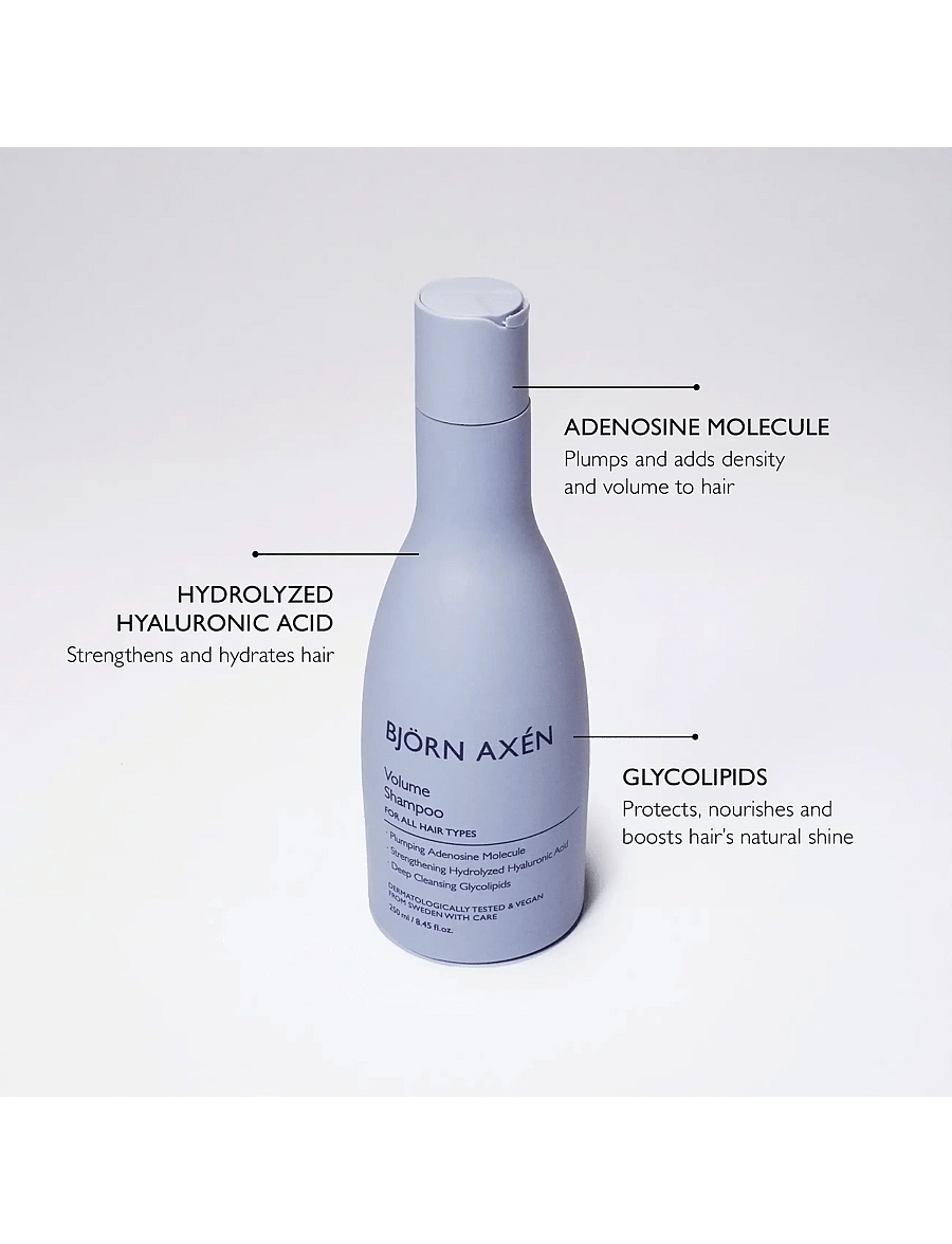 Björn Axén - Volume Shampoo 250 ml - shampoo - no colour - 1