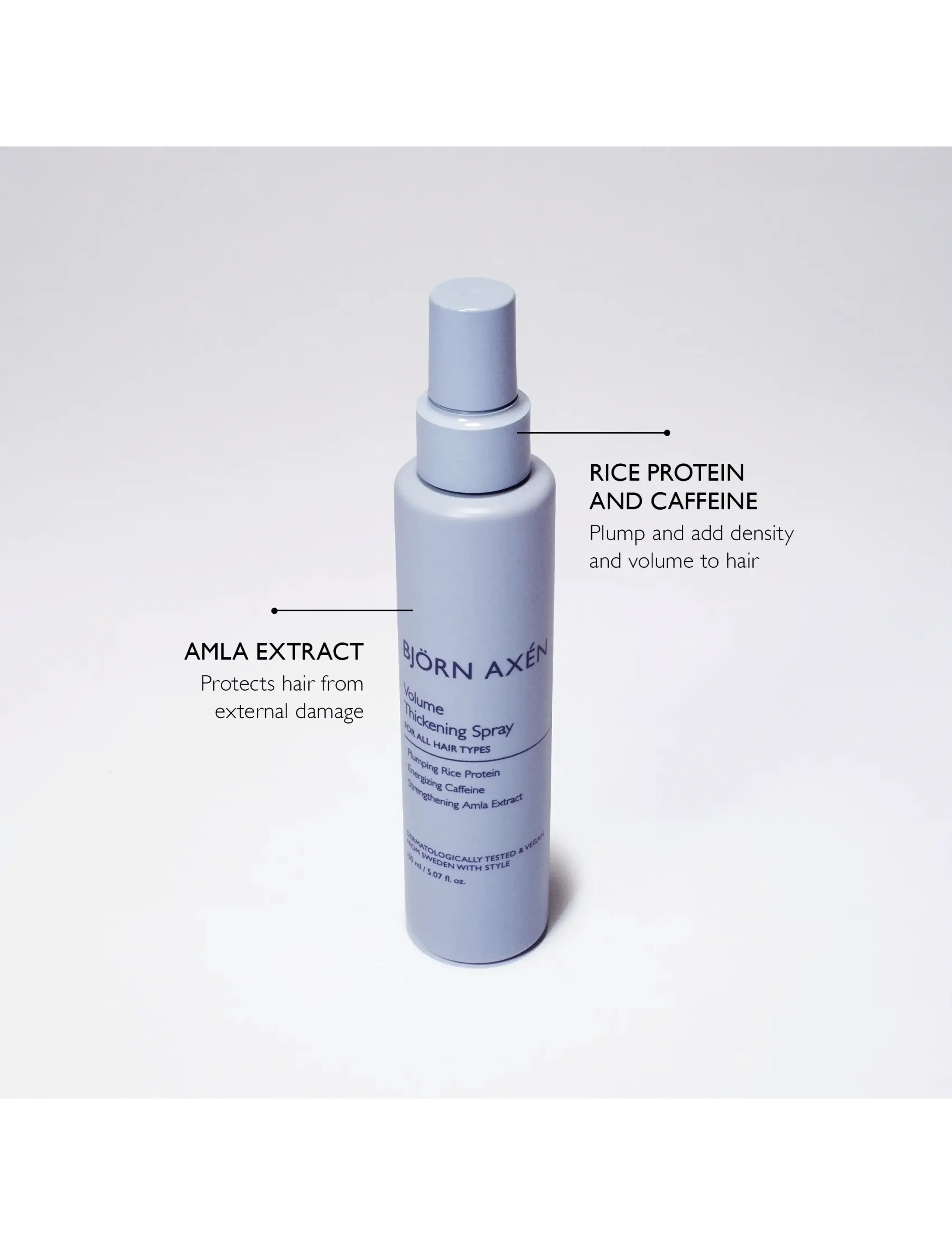 Björn Axén - Volume Thickening Spray 150 ml - hårspray - no colour - 1