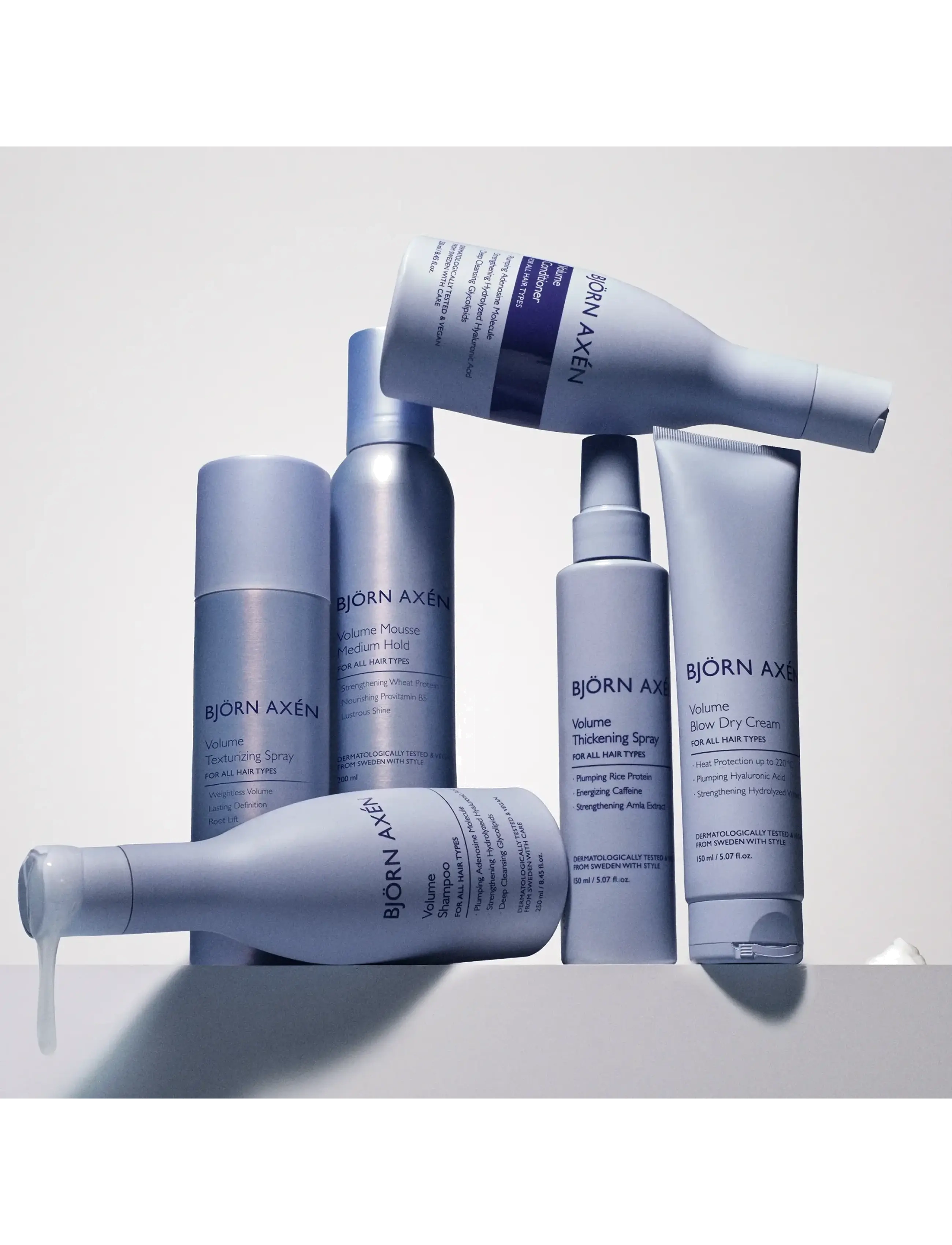 Björn Axén - Volume Thickening Spray 150 ml - hårspray - no colour - 3
