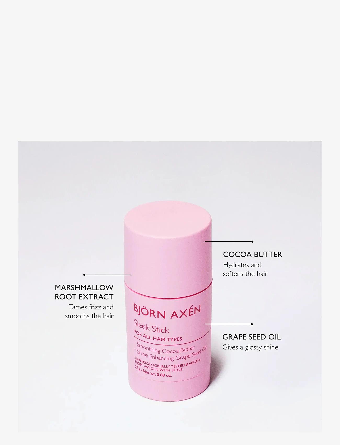 Björn Axén - Sleek Stick 25 g - voks & gels - no colour - 1